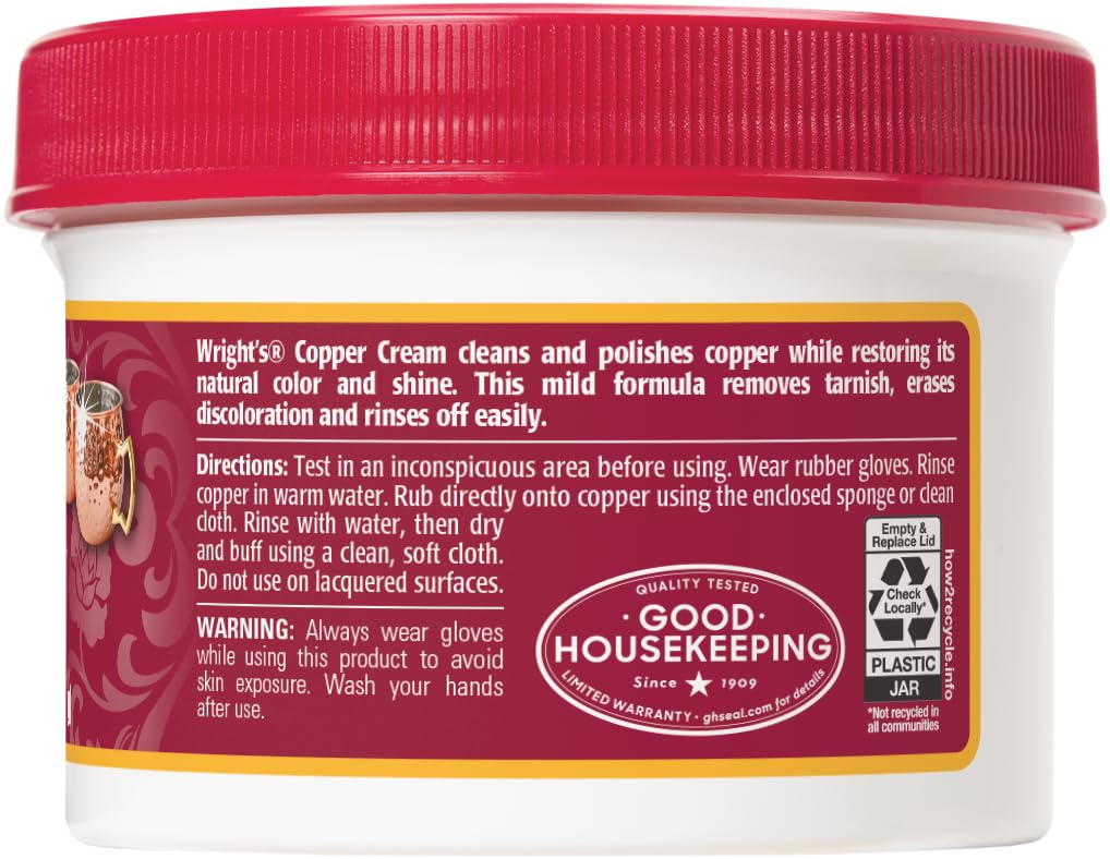 by Weiman Cream Copper and Brass Cleaner
