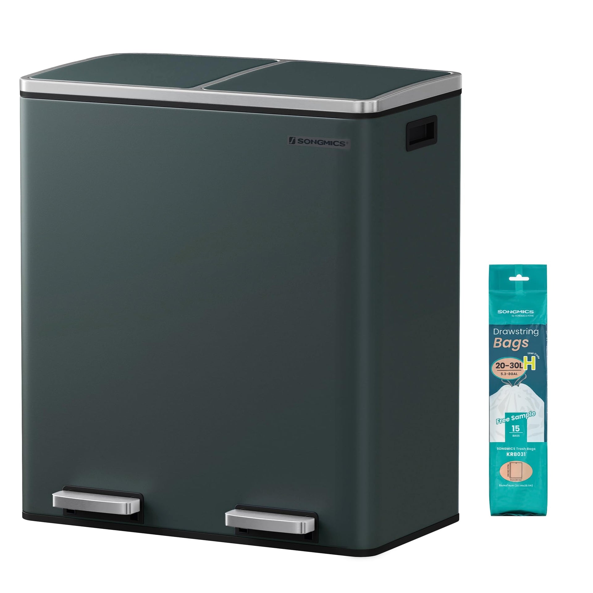 Trash Can 2 x 8 Gallon