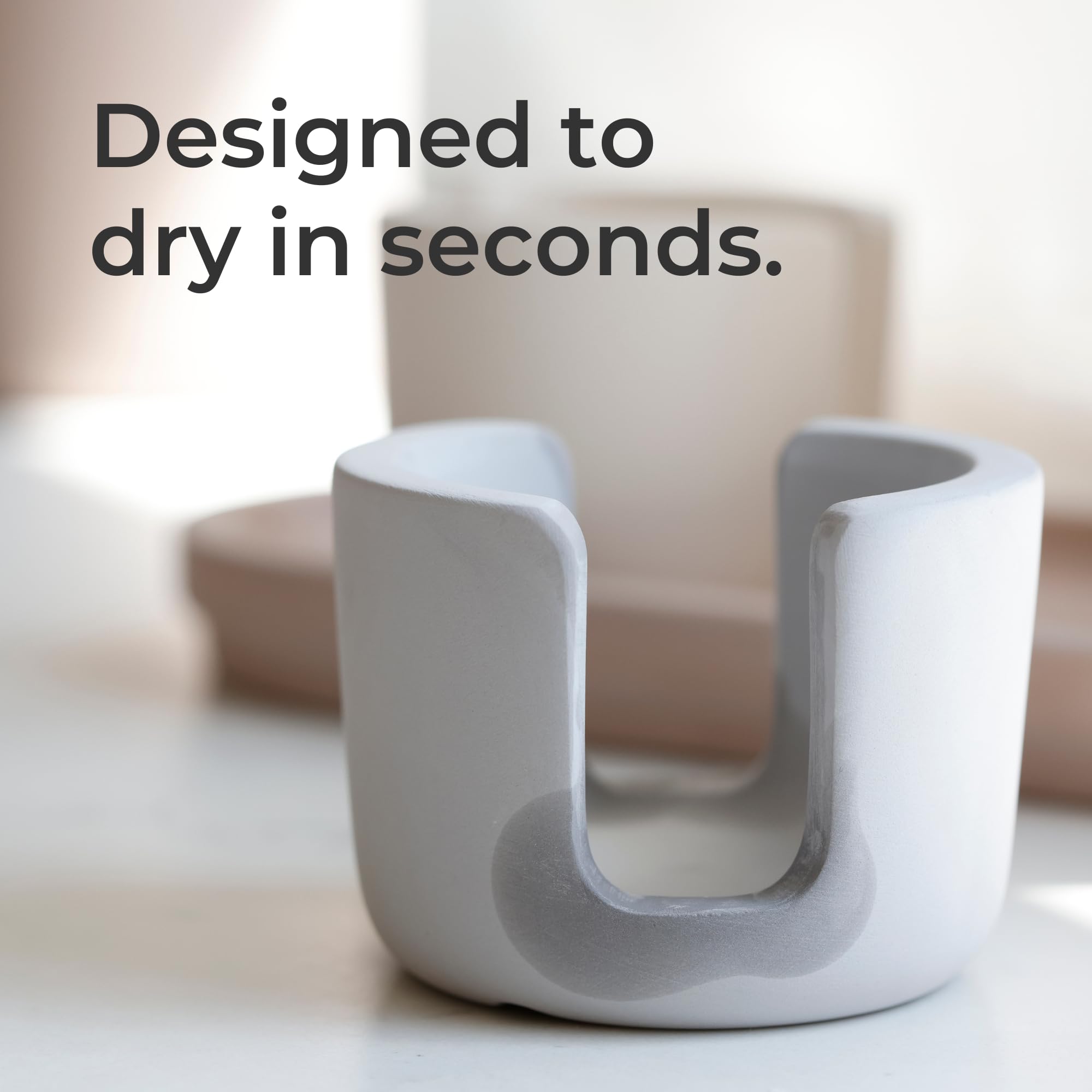 Diatomite Stoneware Sponge Holder & Sink Caddy
