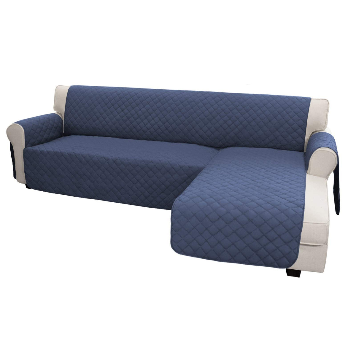 Reversible L Shape Sectional Couch Cover