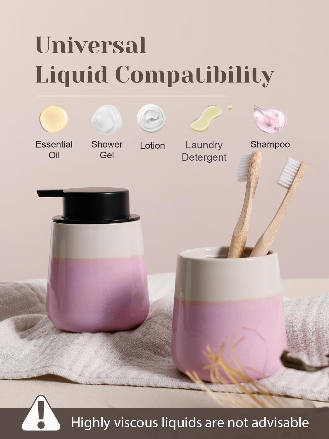 Ceramic Hand Soap Dispenser