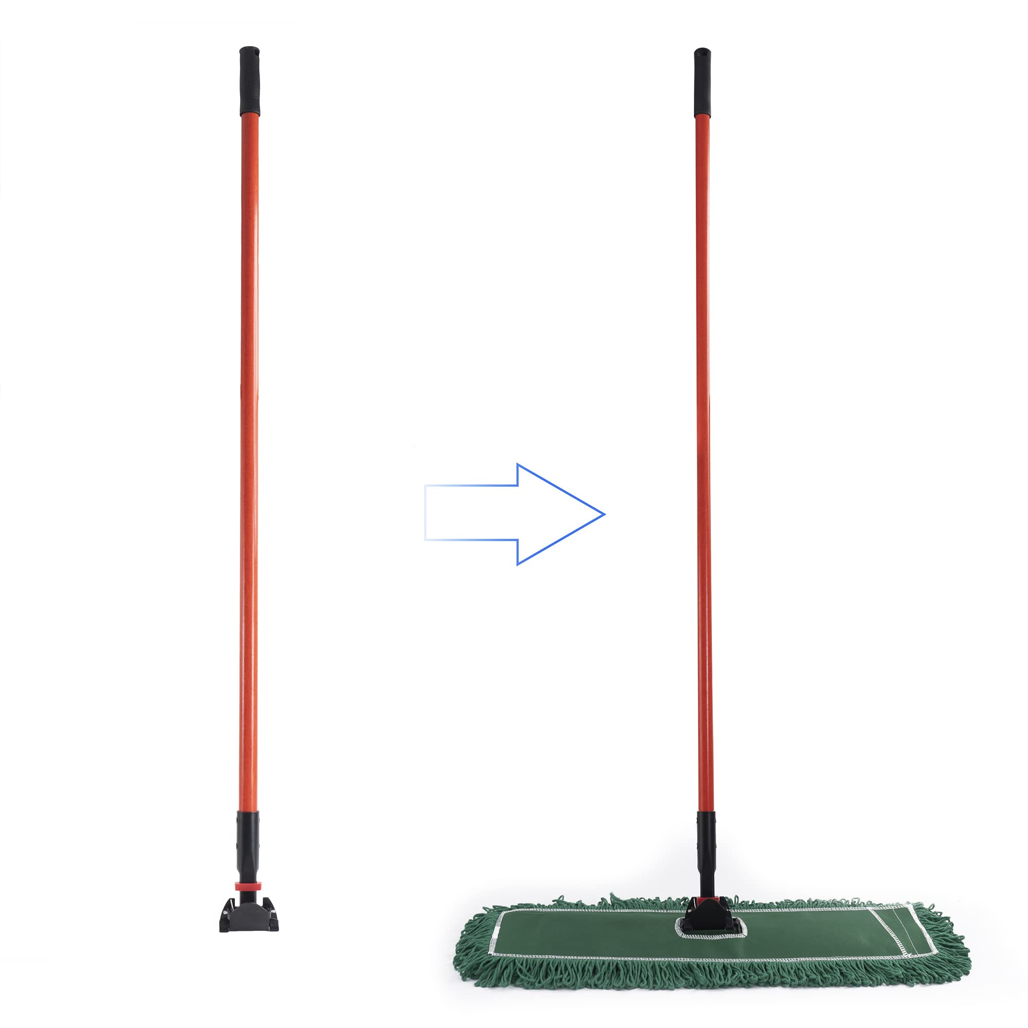 Matthew Cleaning Jaw Clamp Mop Handle - ModHome Supplies