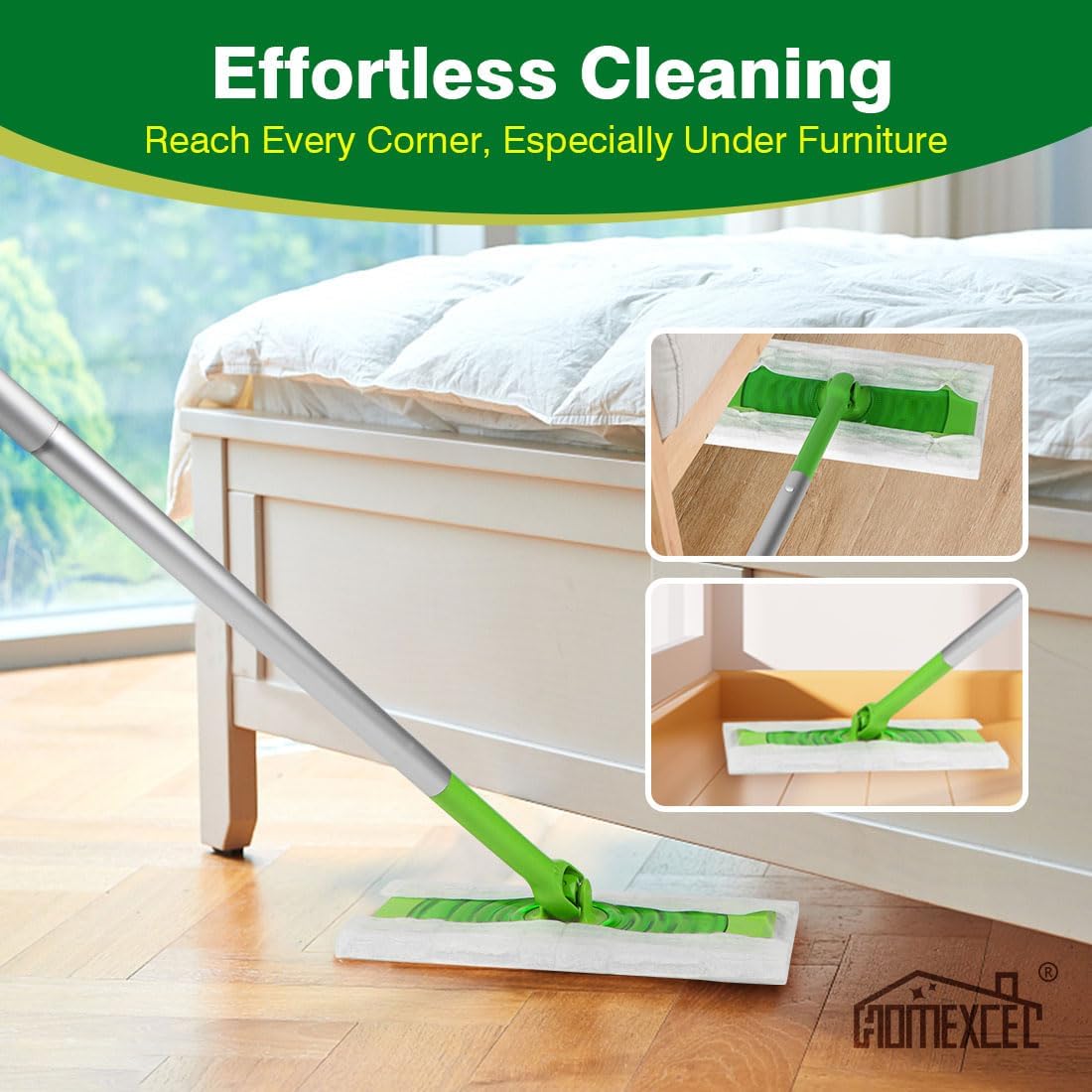 Dry Sweeping Cloths for Swiffer Sweeper 120 Count Disposable