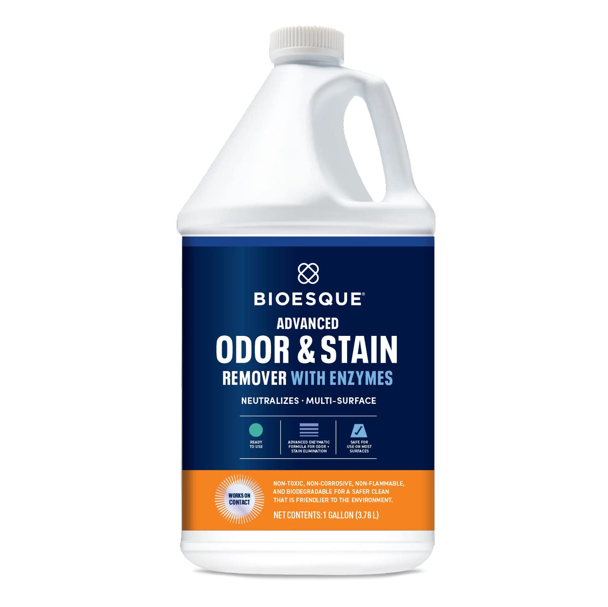 Advanced Odor & Stain Remover with Enzymes (128 Fl Oz)