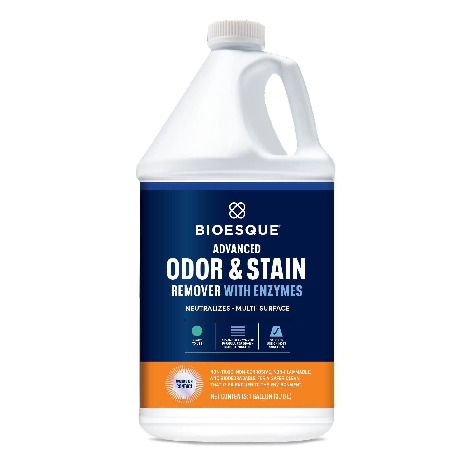 Advanced Odor & Stain Remover with Enzymes (128 Fl Oz)