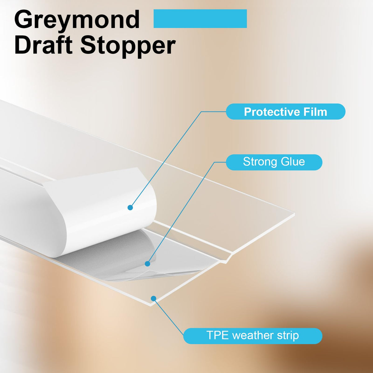 Weather Stripping Door Seal (40 Foot)