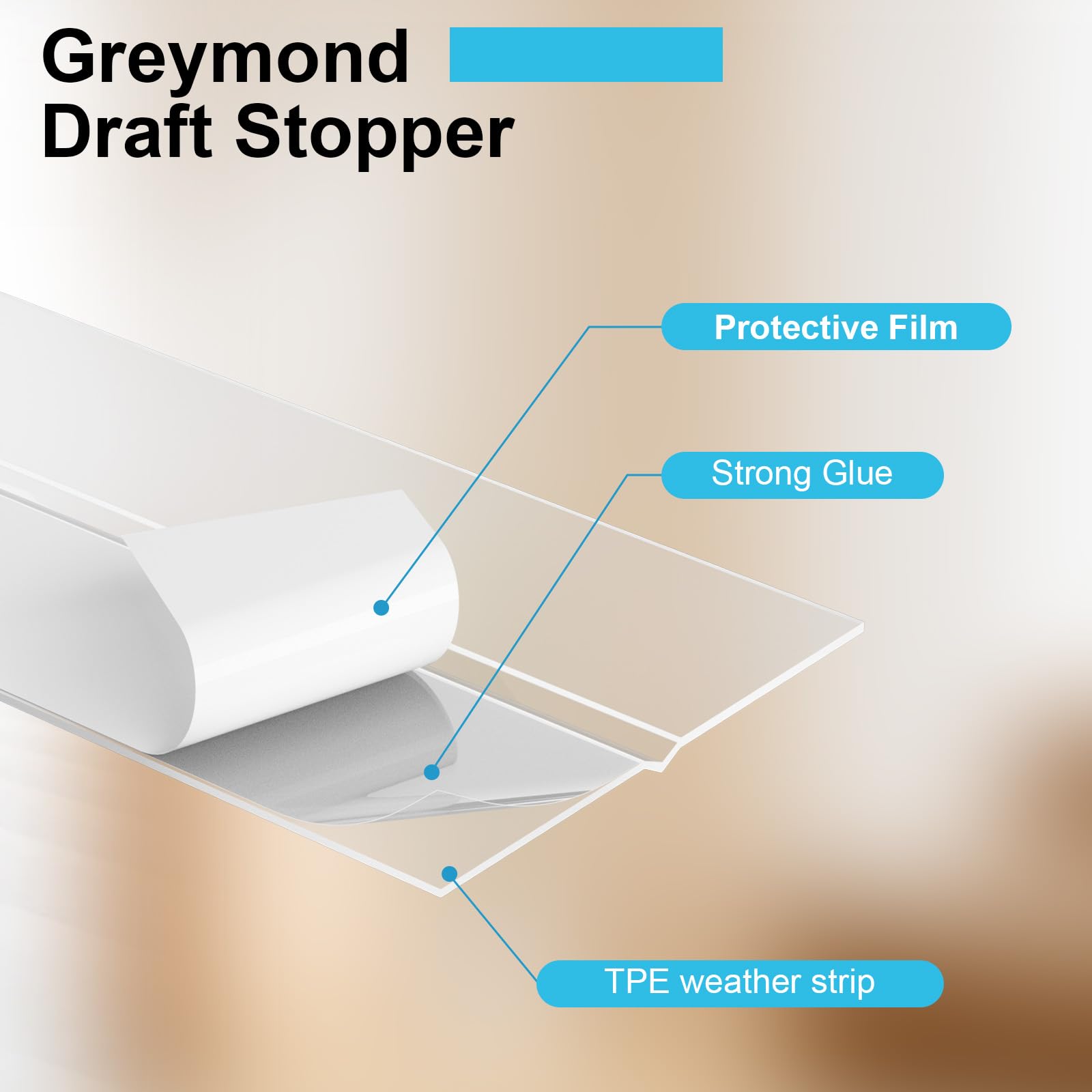 Weather Stripping Door Seal (40 Foot)