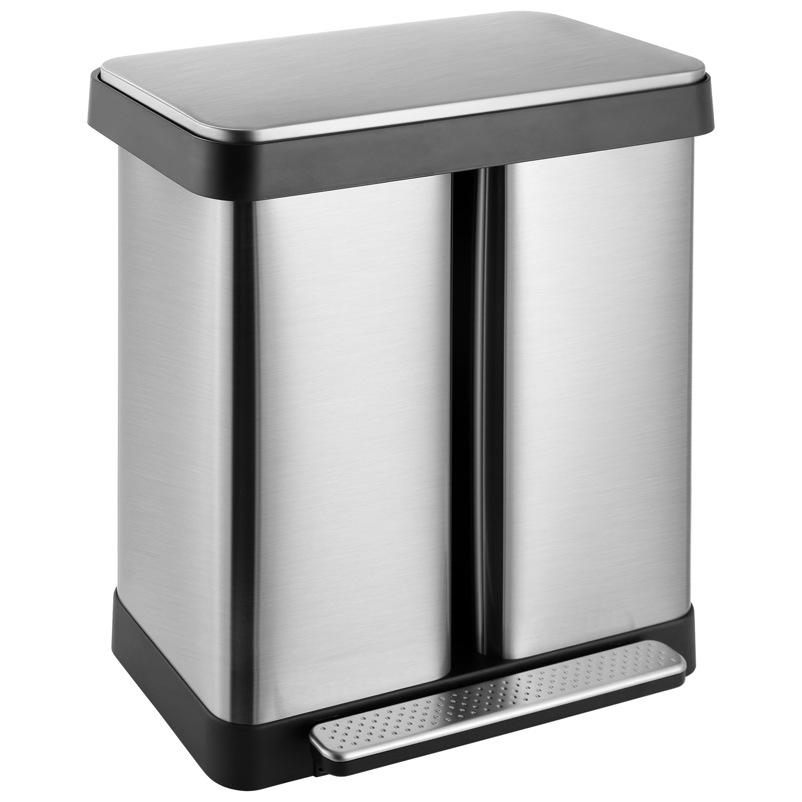 16 Gallon Dual Compartment Trash Can