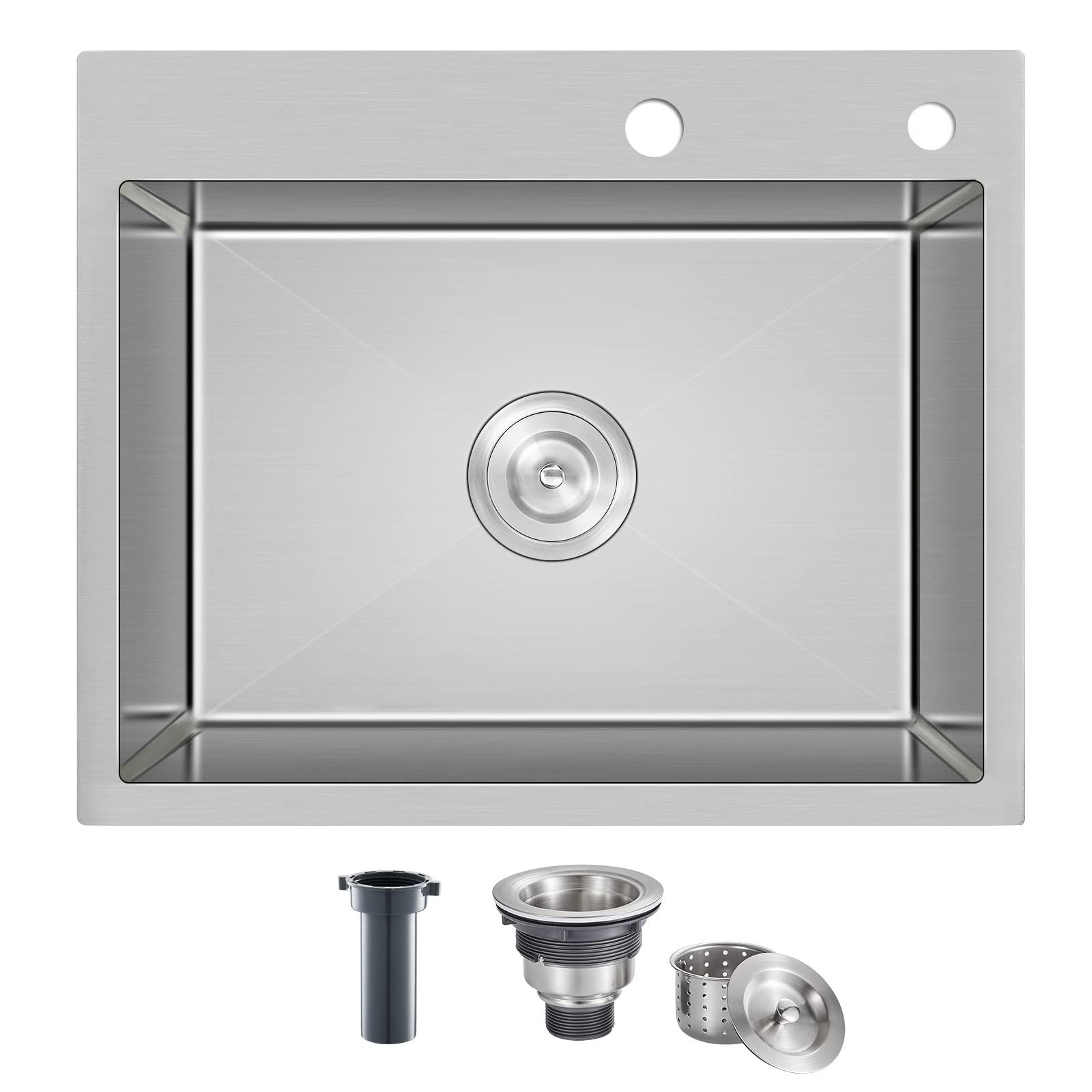 21.6x17.7 inch Drop in Kitchen Sink