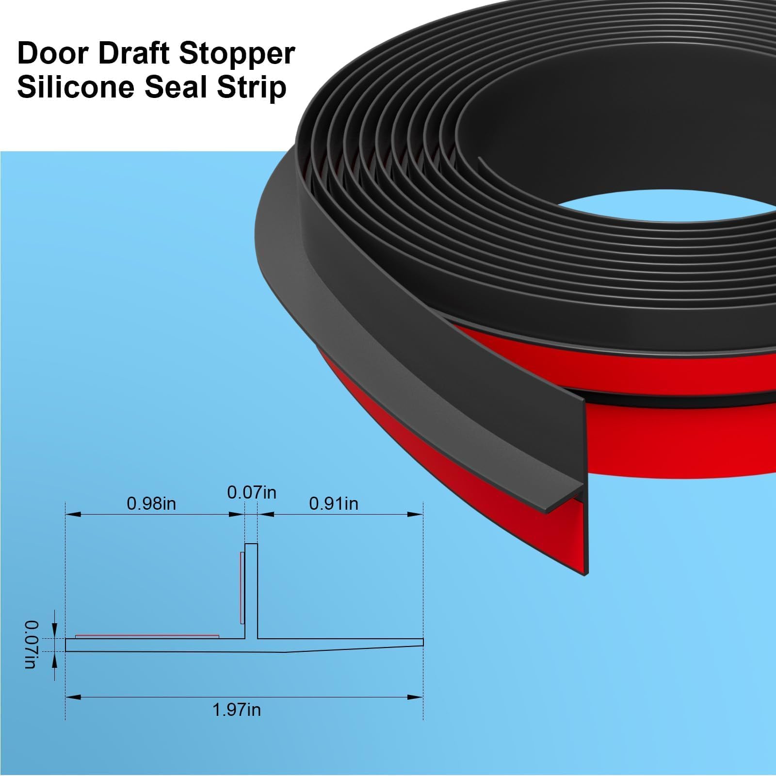 T Shaped Weather Stripping Seal