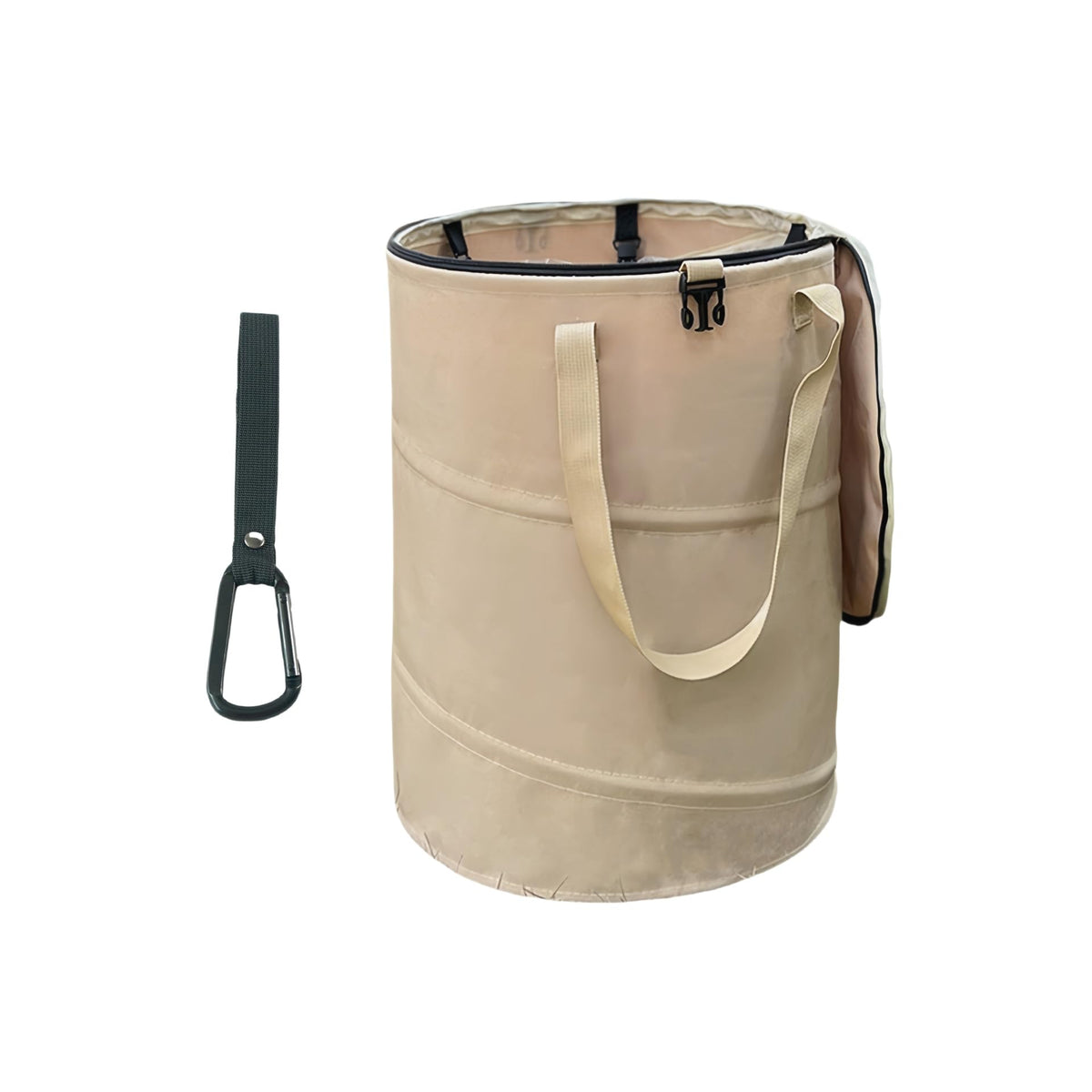Collapsible Trash Can with Lid