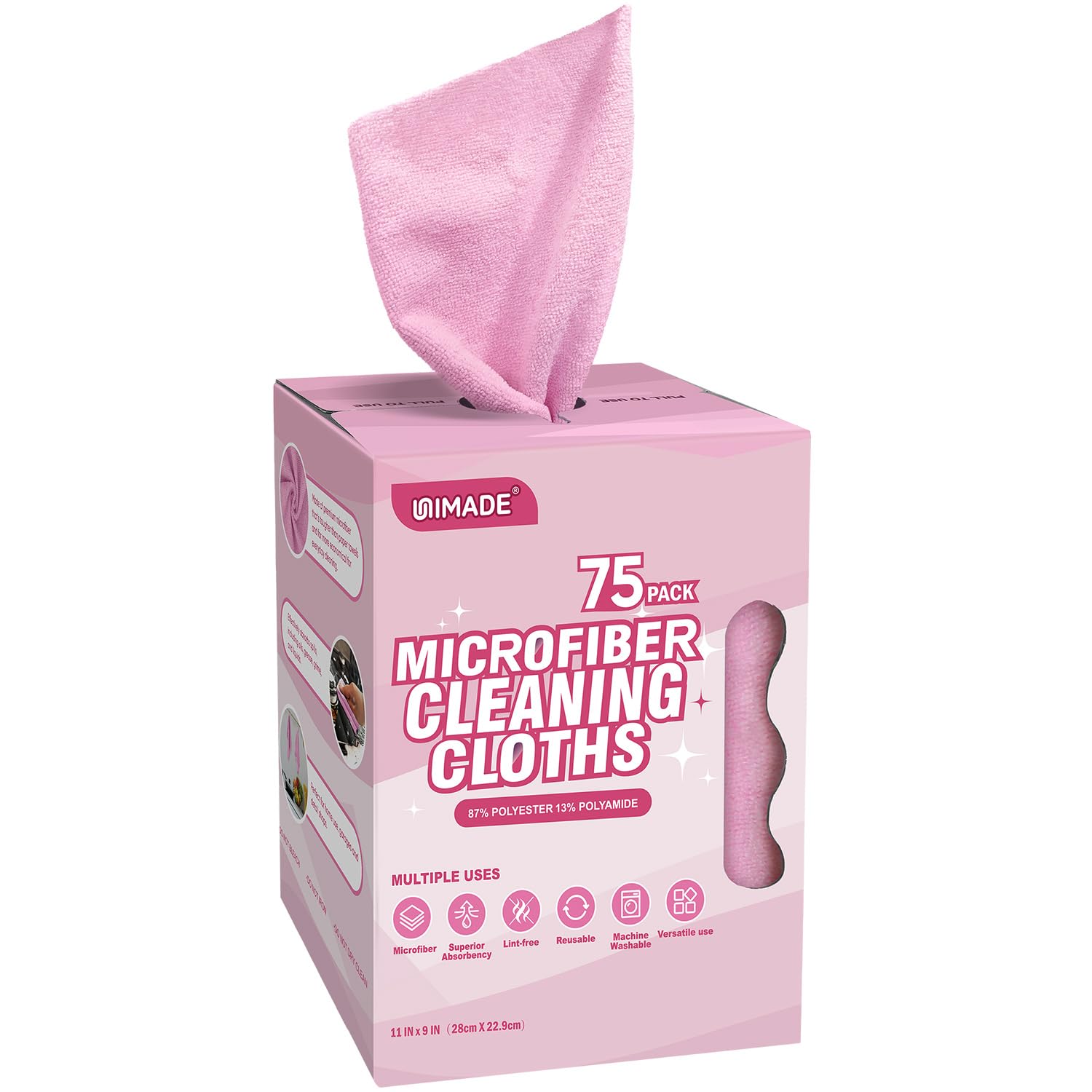 Microfiber Cleaning Cloth (75 Count)