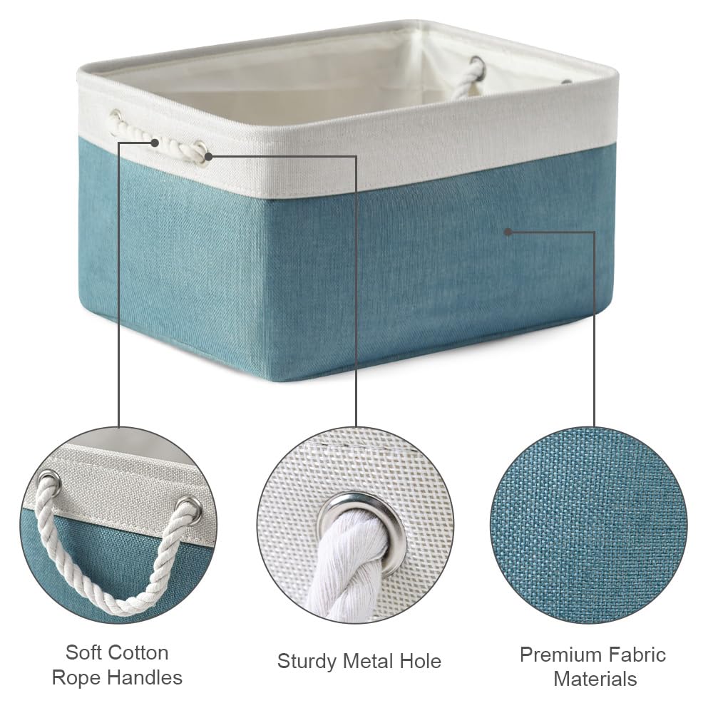 Fabric Storage Bin with Handles