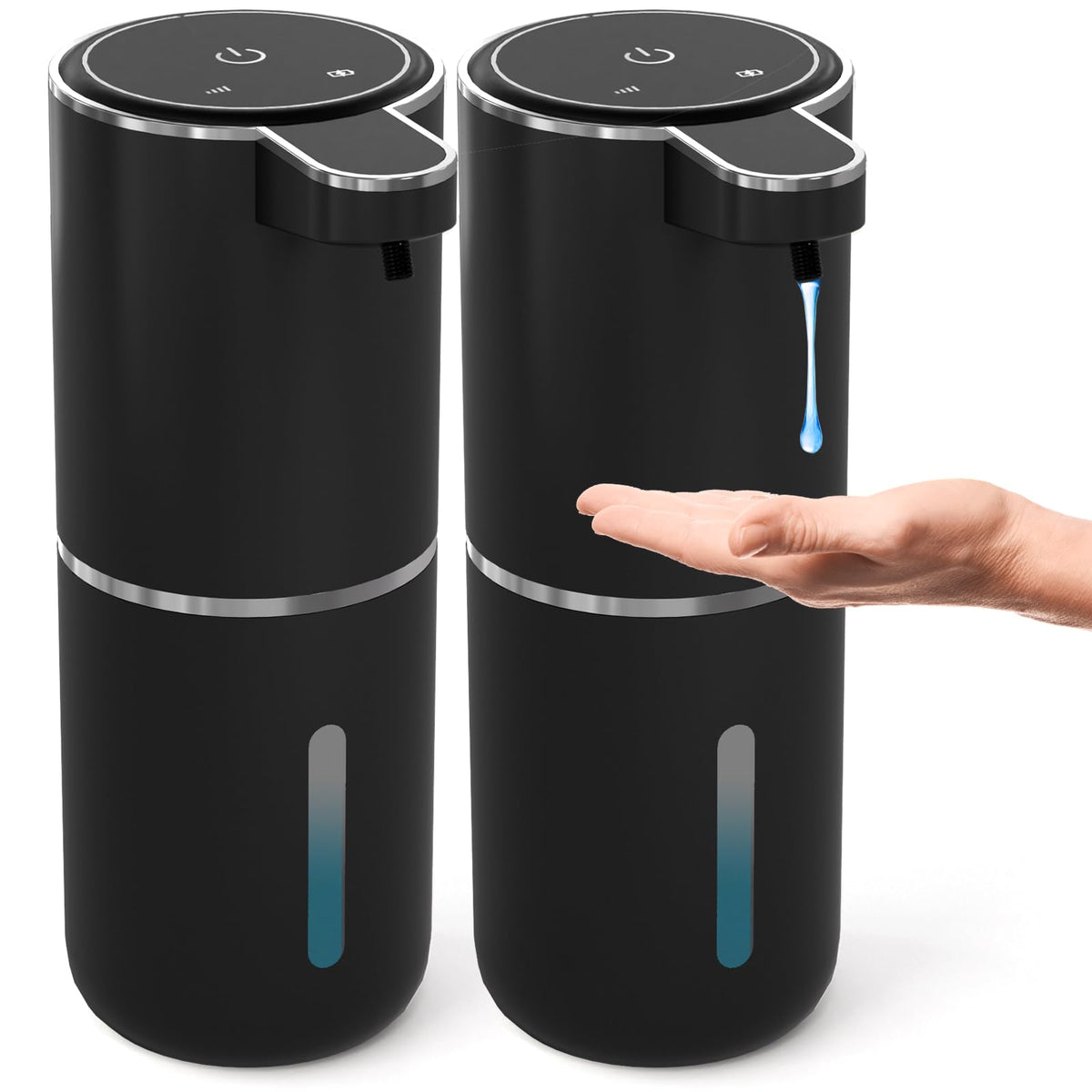 2 Pack Automatic Soap Dispenser Touchless (2 Count)