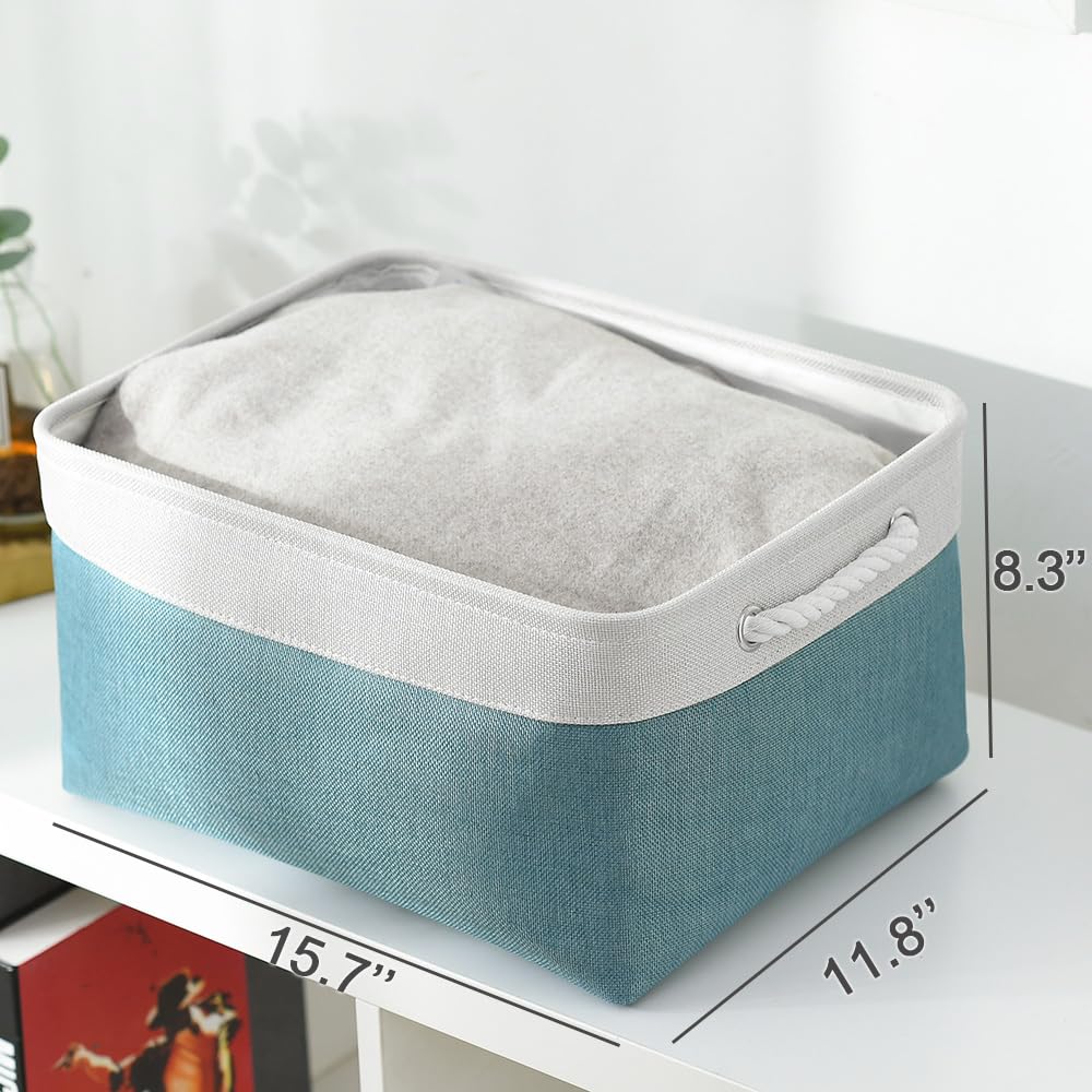 Fabric Storage Bin with Handles