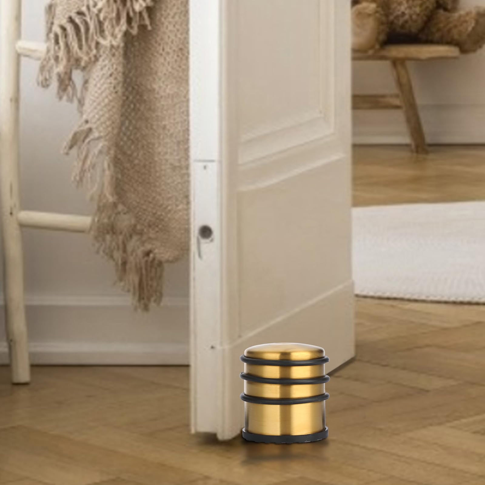 Heavy Duty Floor Door Stopper No Drill