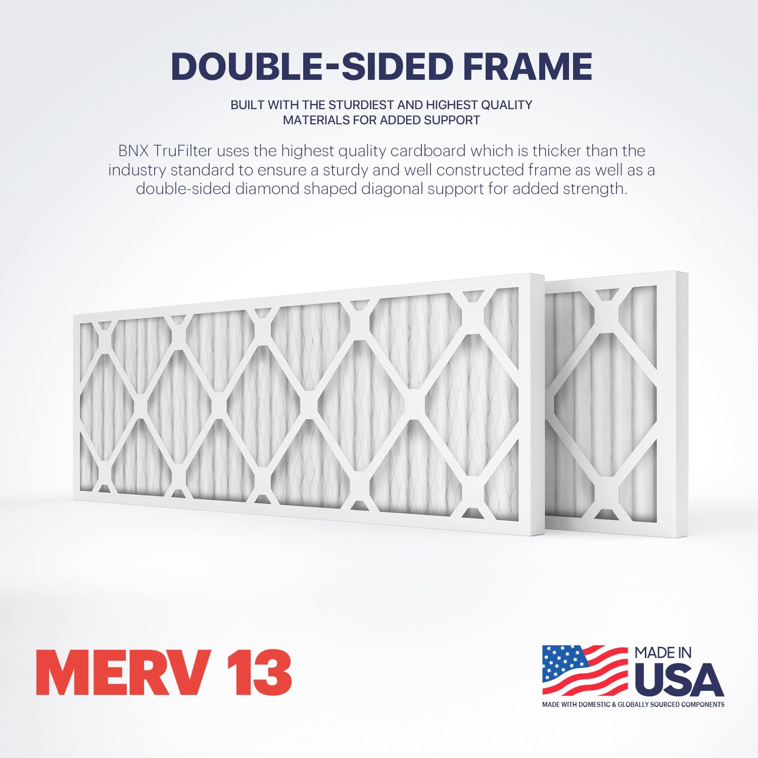 TruFilter 10x30x1 Air Filter MERV 13 (4 Count)