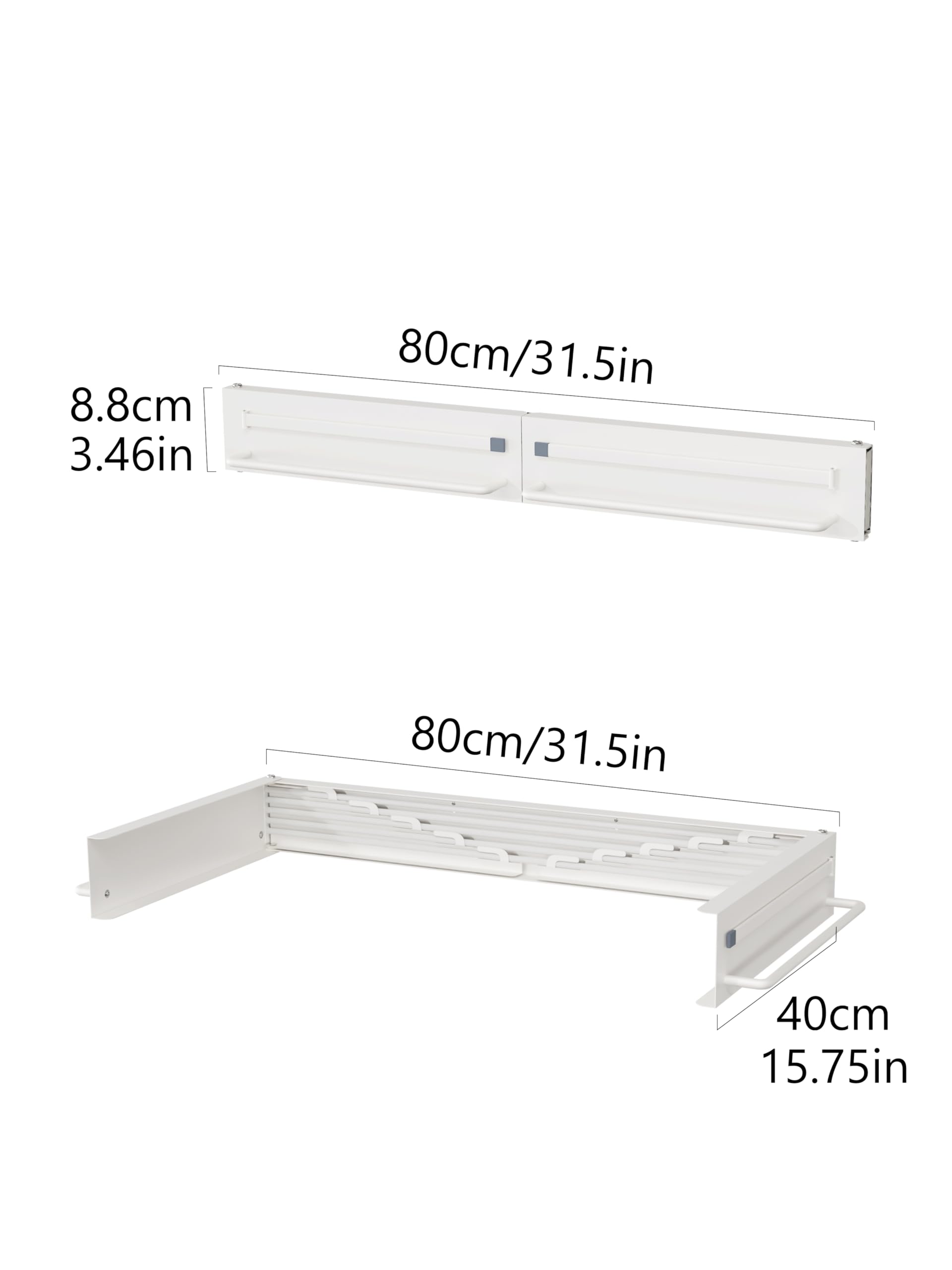 Wall Mounted Clothes Drying Rack