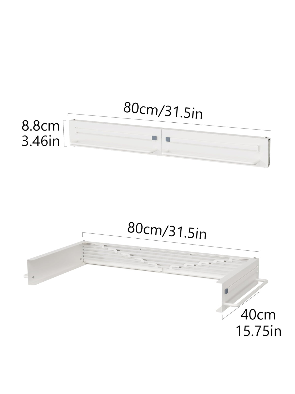 Wall Mounted Clothes Drying Rack