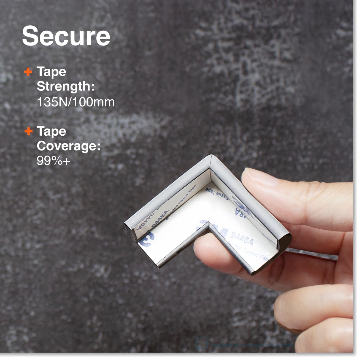 Slimfit Corner Protector for Baby Proofing (8 Count)