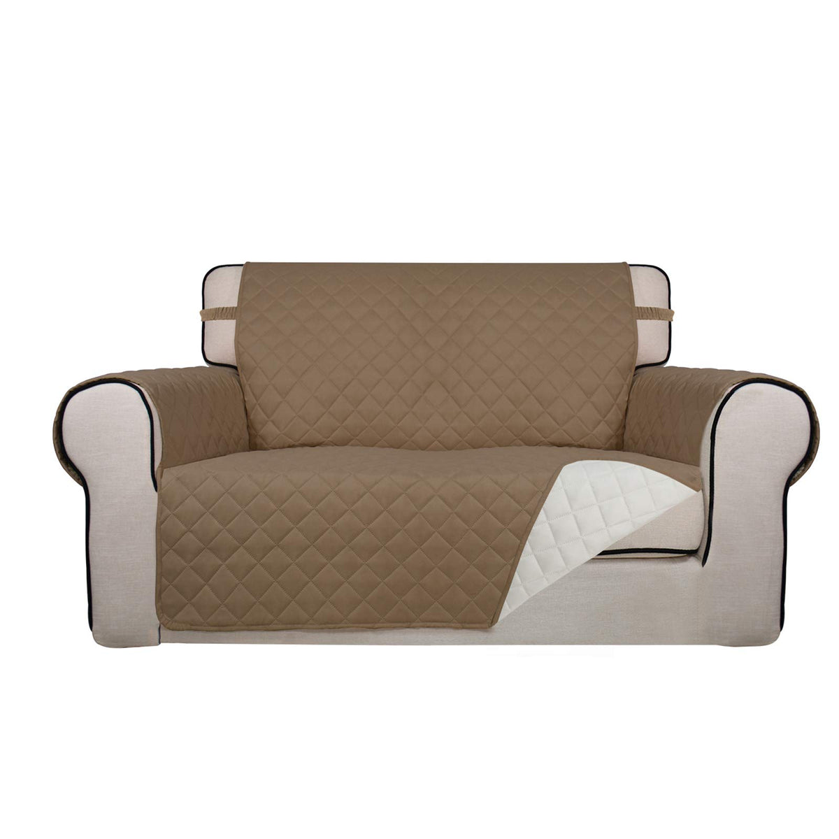 Reversible Quilted Sofa Cover