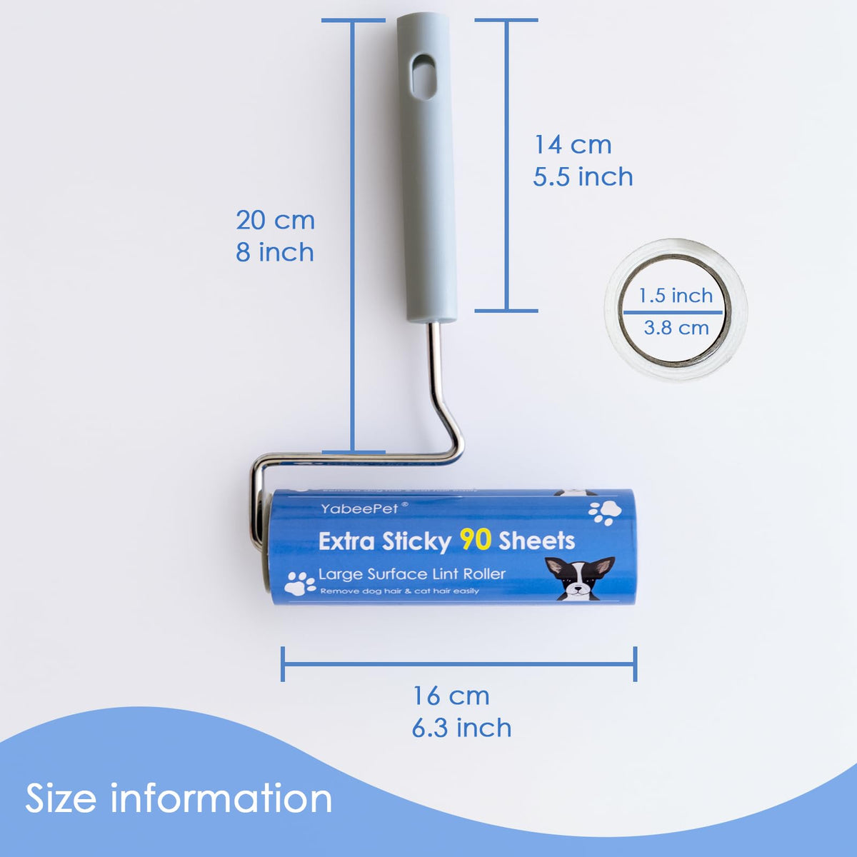 Extra Sticky Large Surface Lint Roller