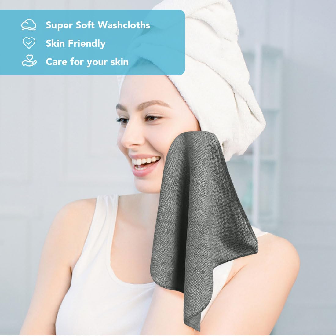 Washcloths Bulk (200 Count)