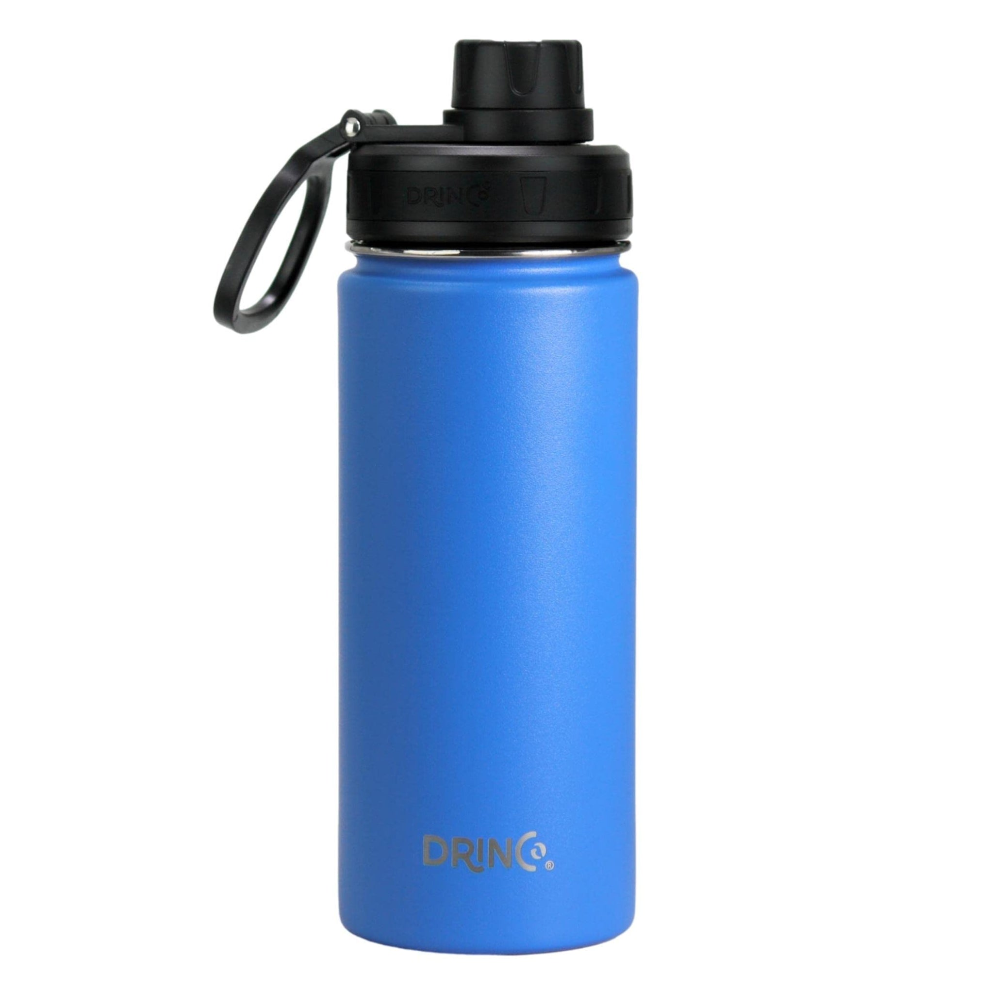Stainless Steel Water Bottle Spout Lid Vacuum Insulated Double Wall Water Bottle Wide Mouth