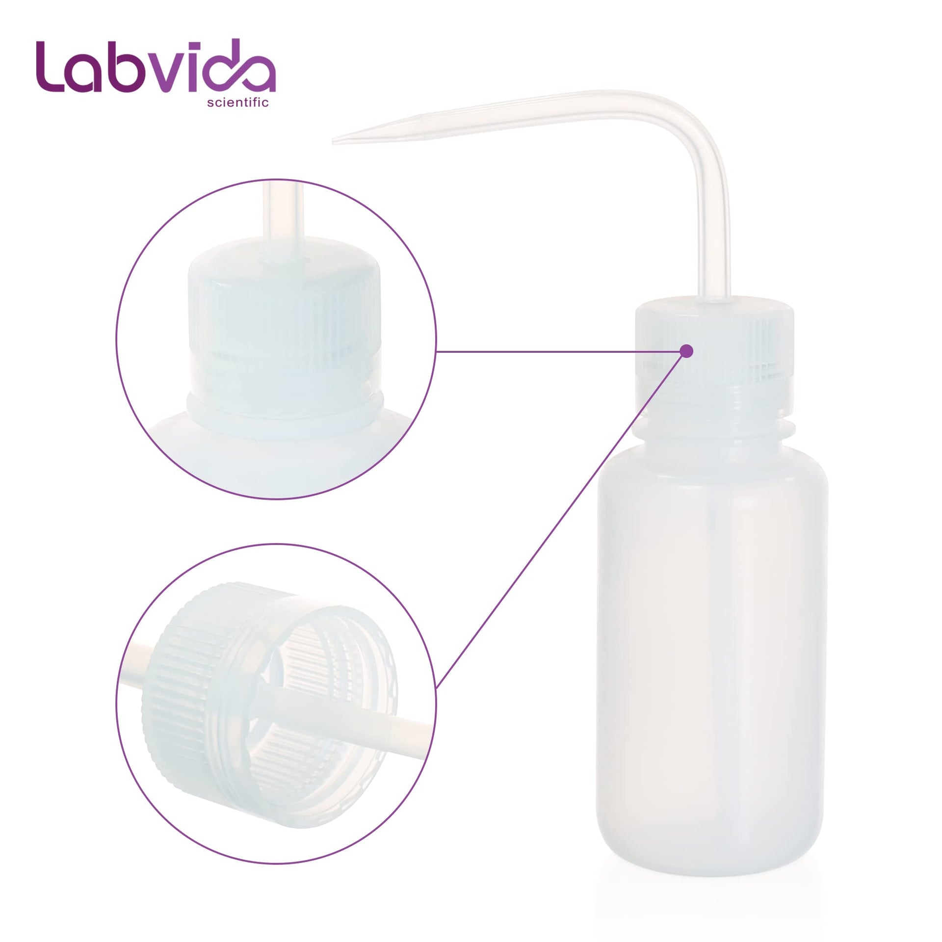 2pcs New Released Thick Wall 500ml 17OZ Squeeze Bottle Set (2 Count)