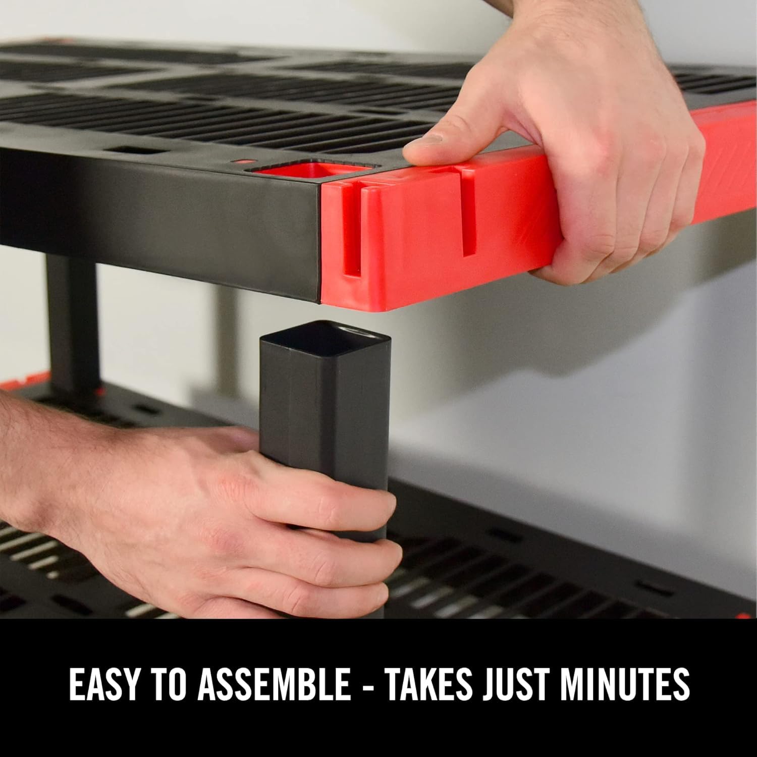 Craftsman 5 Tier Heavy Duty Plastic Storage Shelves