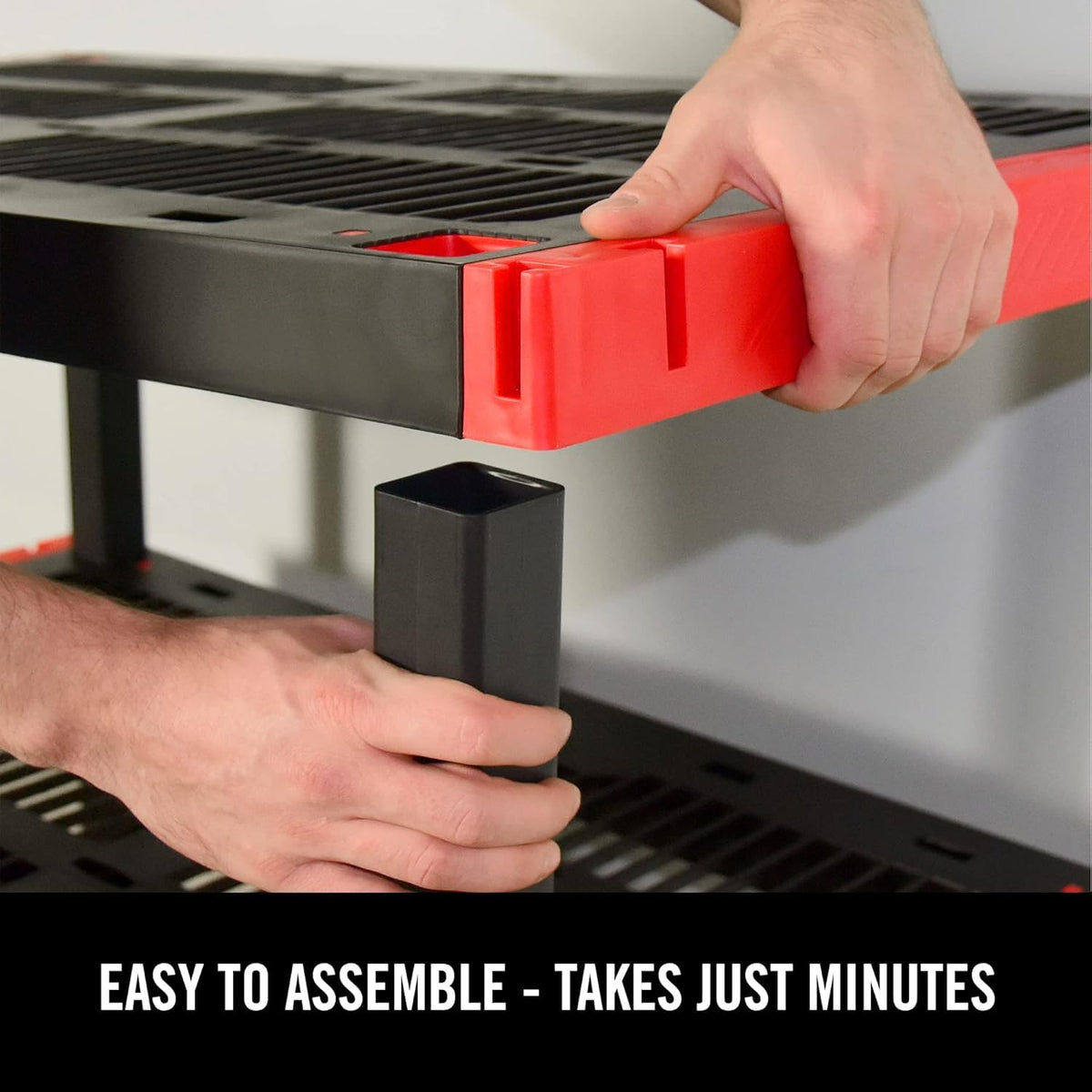 Craftsman 5 Tier Heavy Duty Plastic Storage Shelves
