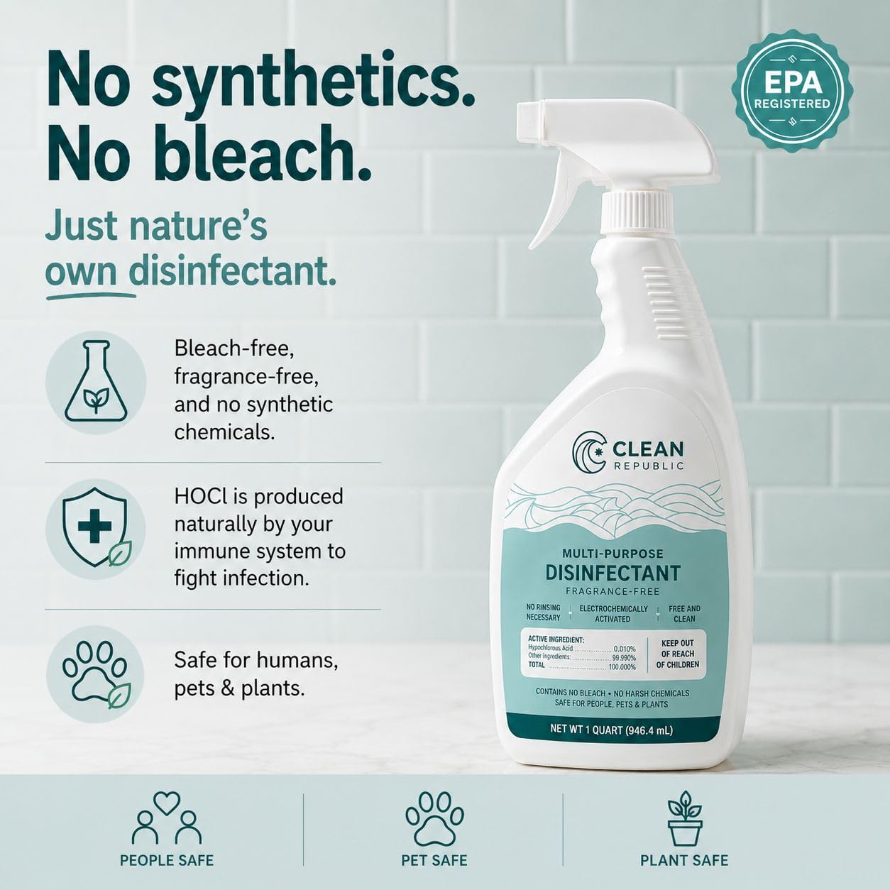 Multi Purpose Disinfectant (128 Fl Oz)