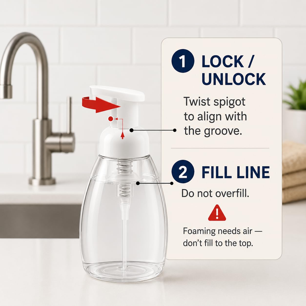 Foaming Soap Dispenser