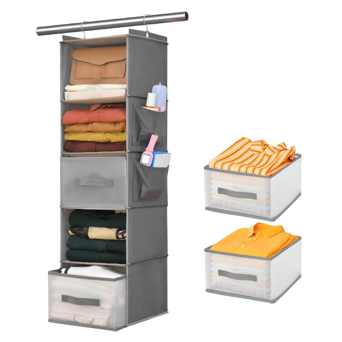 5 Tier Hanging Organizer for Closet