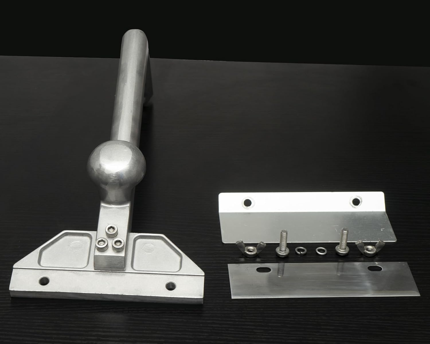 Professional Heavy Duty Grill Scraper for Flat Tops with Stainless Steel Scraper Blade