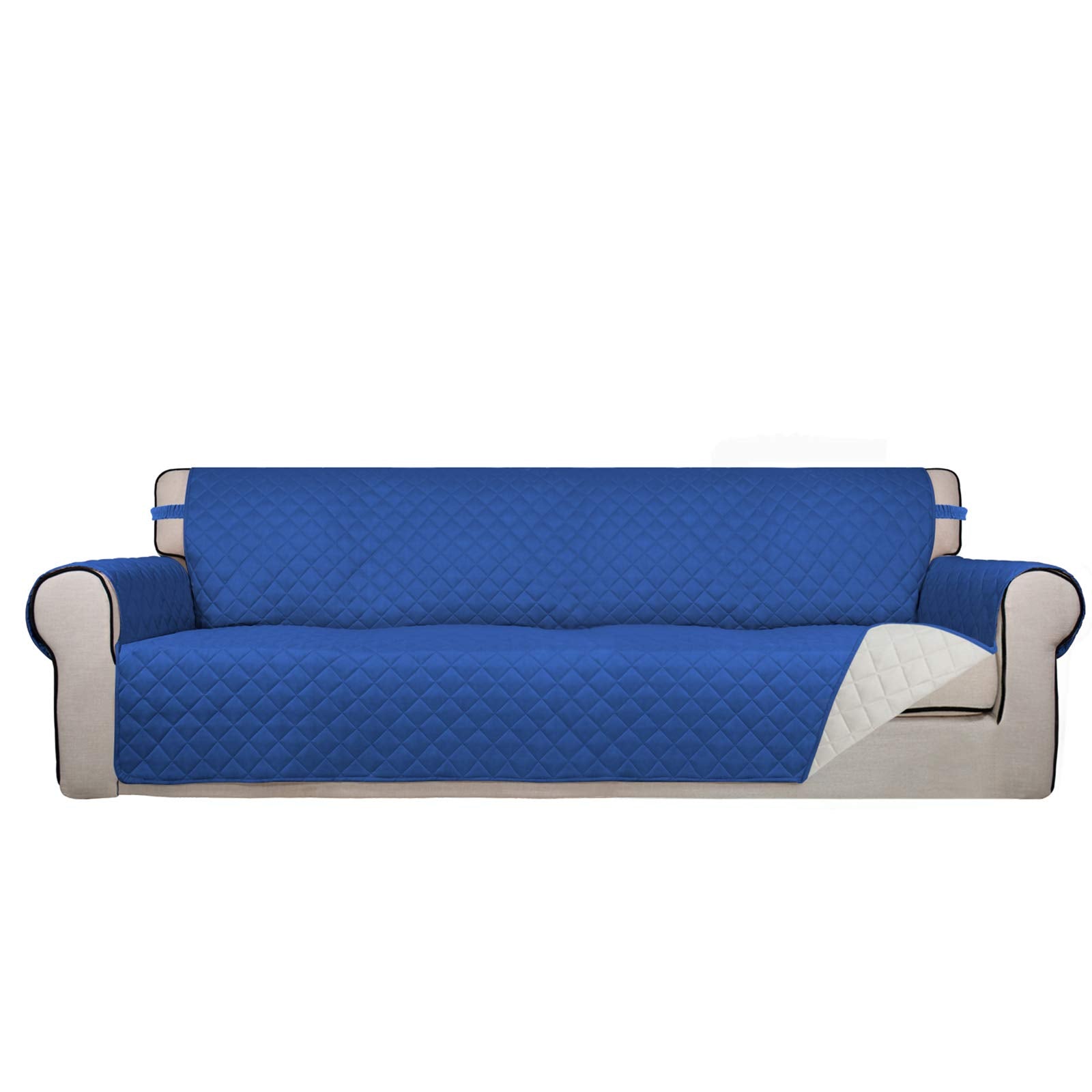 Reversible Quilted Couch Covers for Dogs Sofa Cover 4 Seater 88"