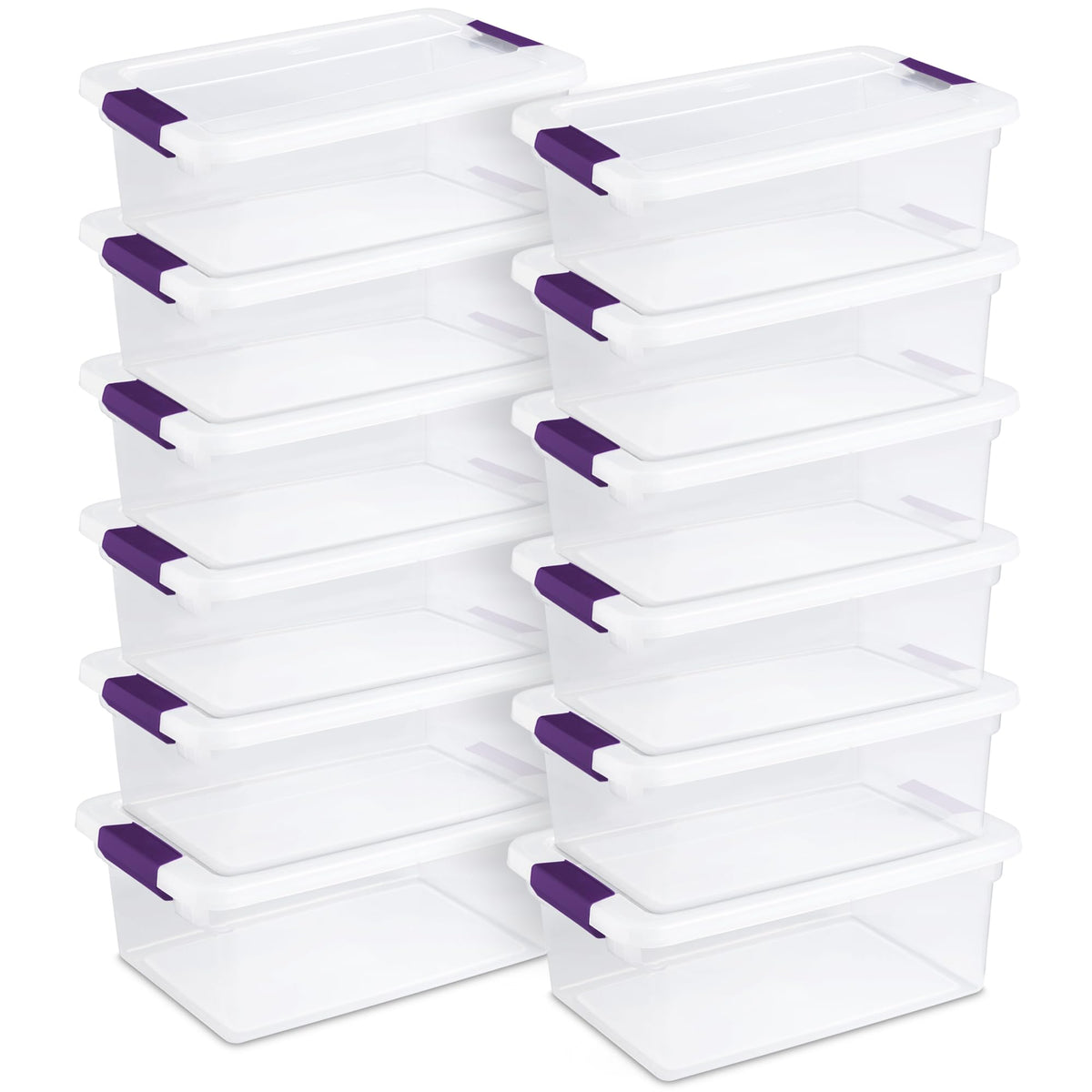 12 Pack ClearView Latch Box (12 Count)