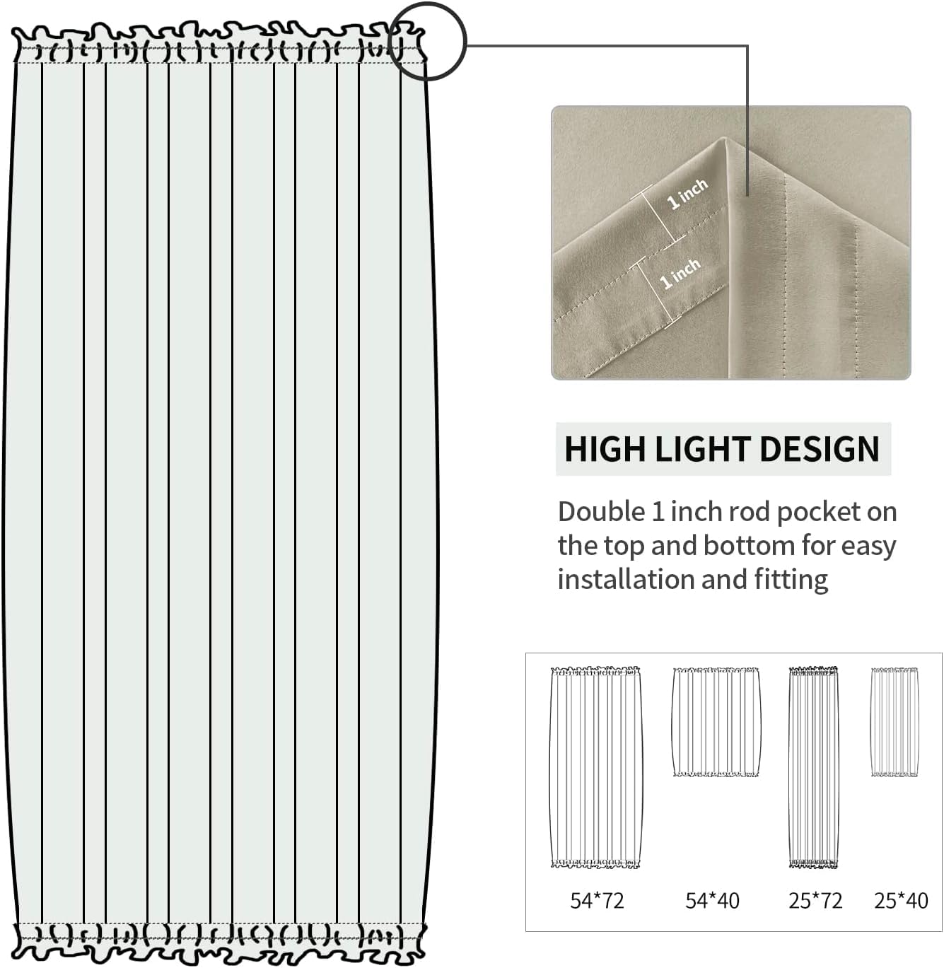 French Door Curtains