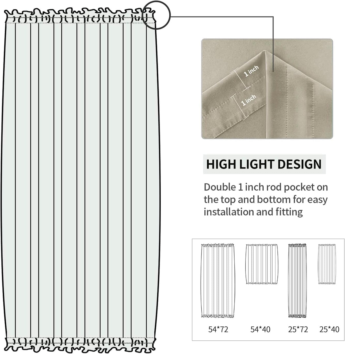 French Door Curtains