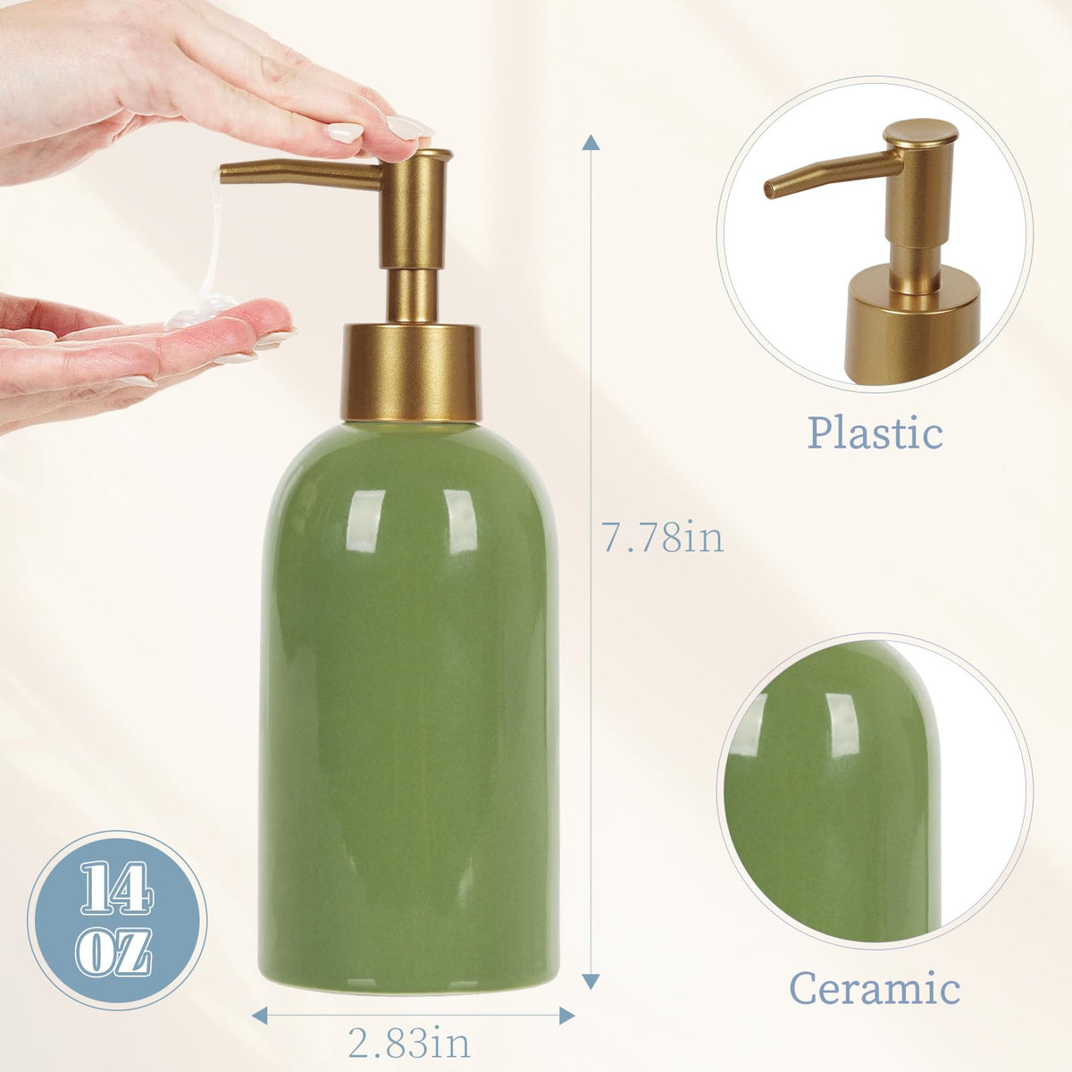Soap Dispenser for Bathroom