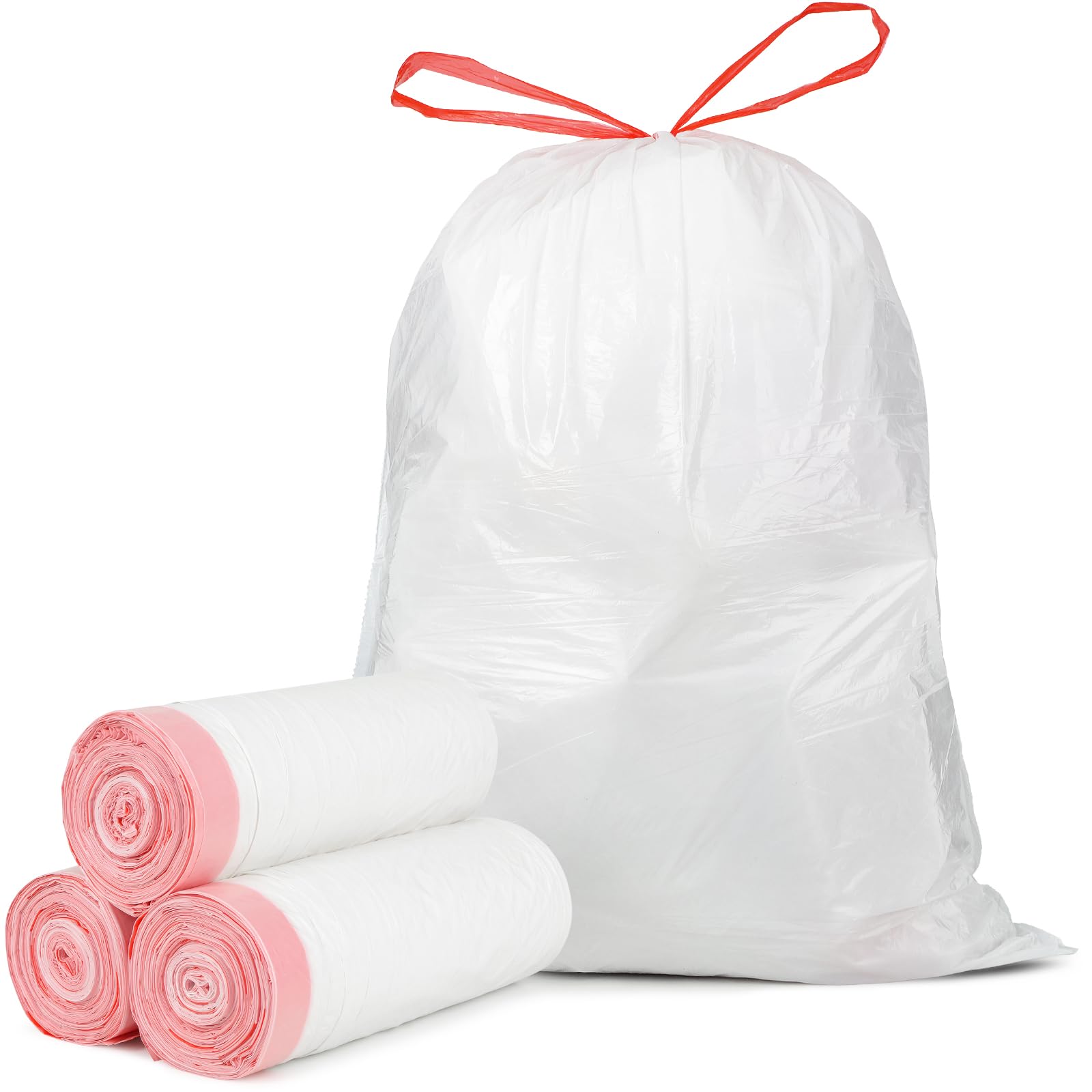 Ultra Thick 15 Gallon Drawstring Trash Bags (108 Count)