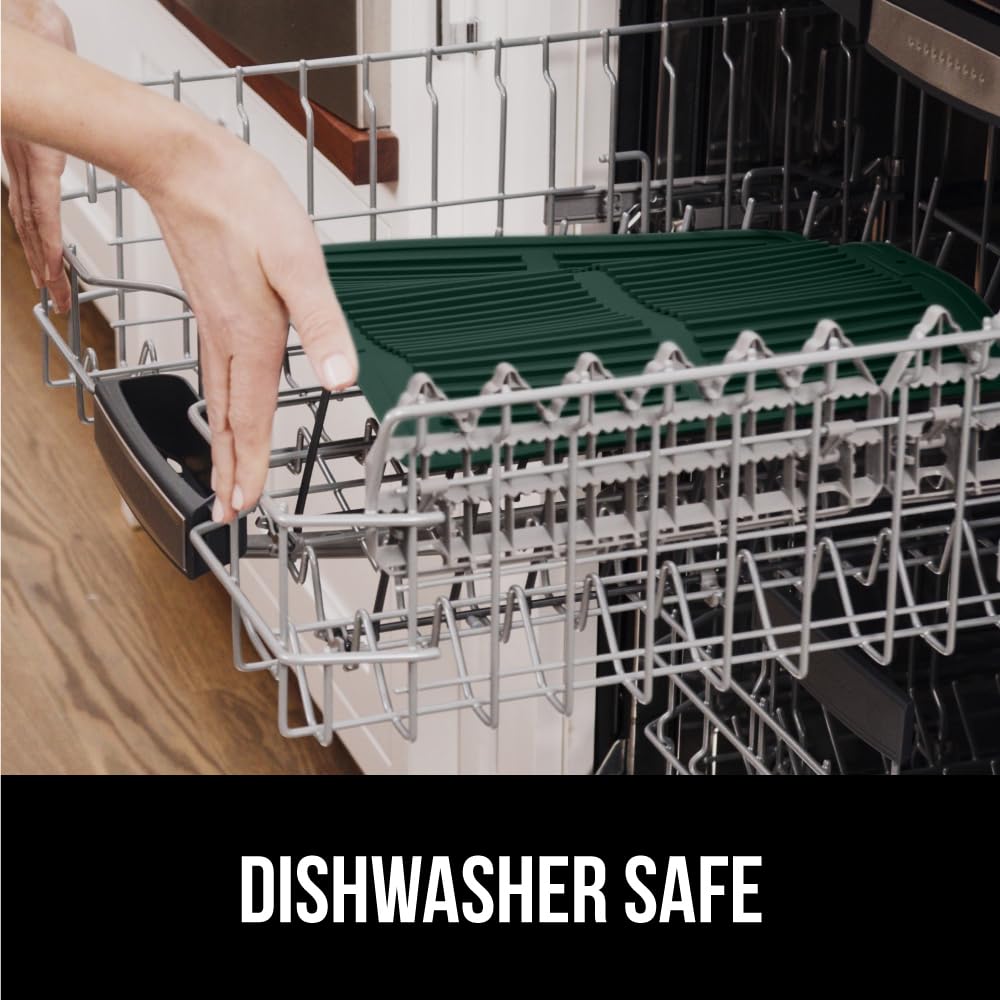 100% BPA Free Silicone Dish Drying Mat for Kitchen Counter