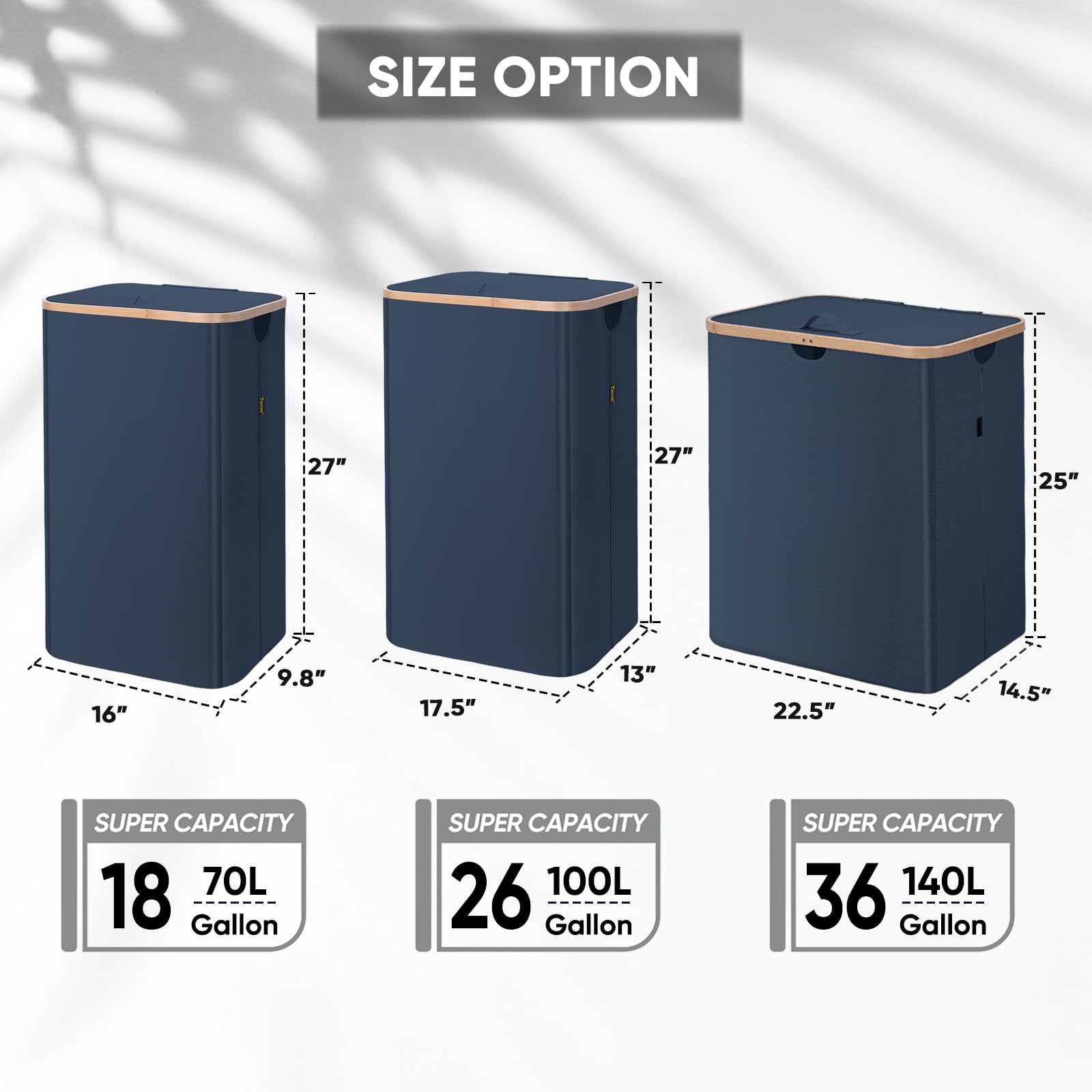 Laundry Hamper with Lid