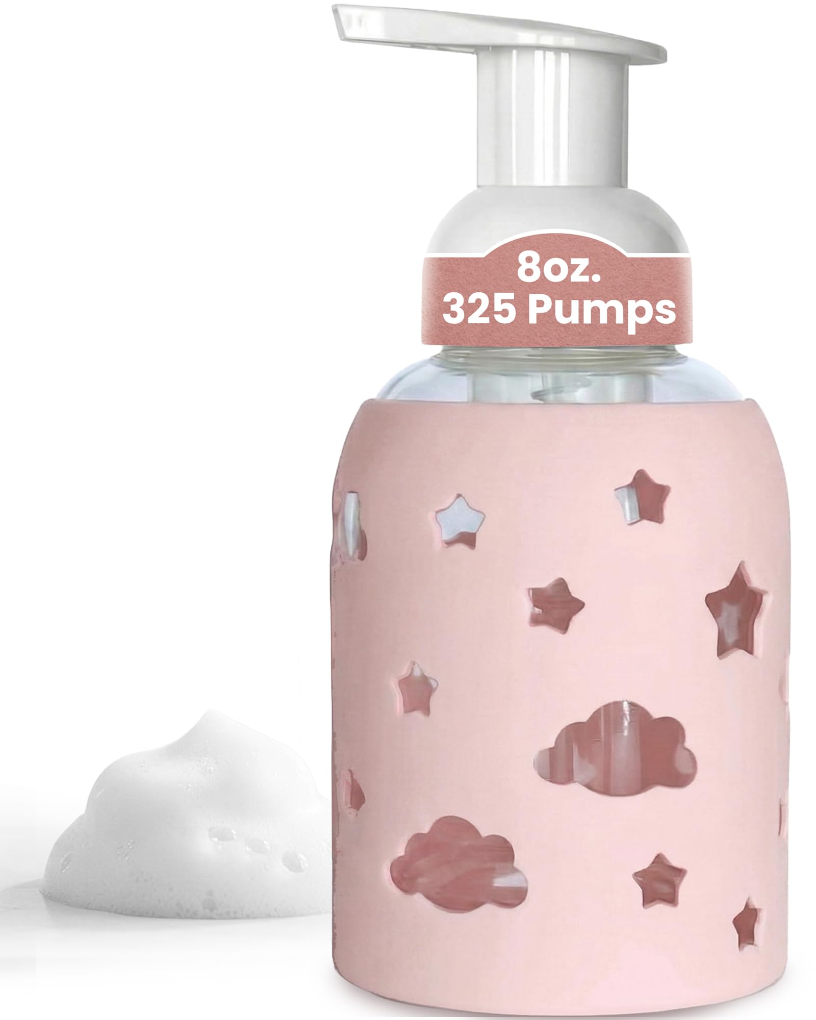 Foaming Hand Soap Dispenser Glass