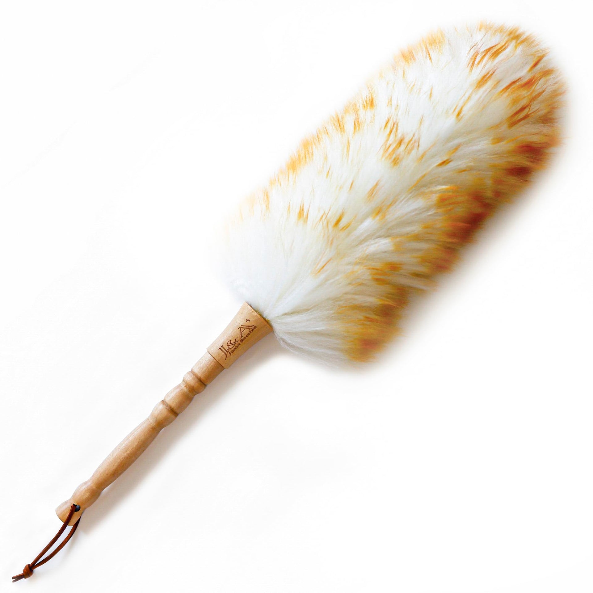 J&A Lambswool Dusters with Solid Wooden Handle