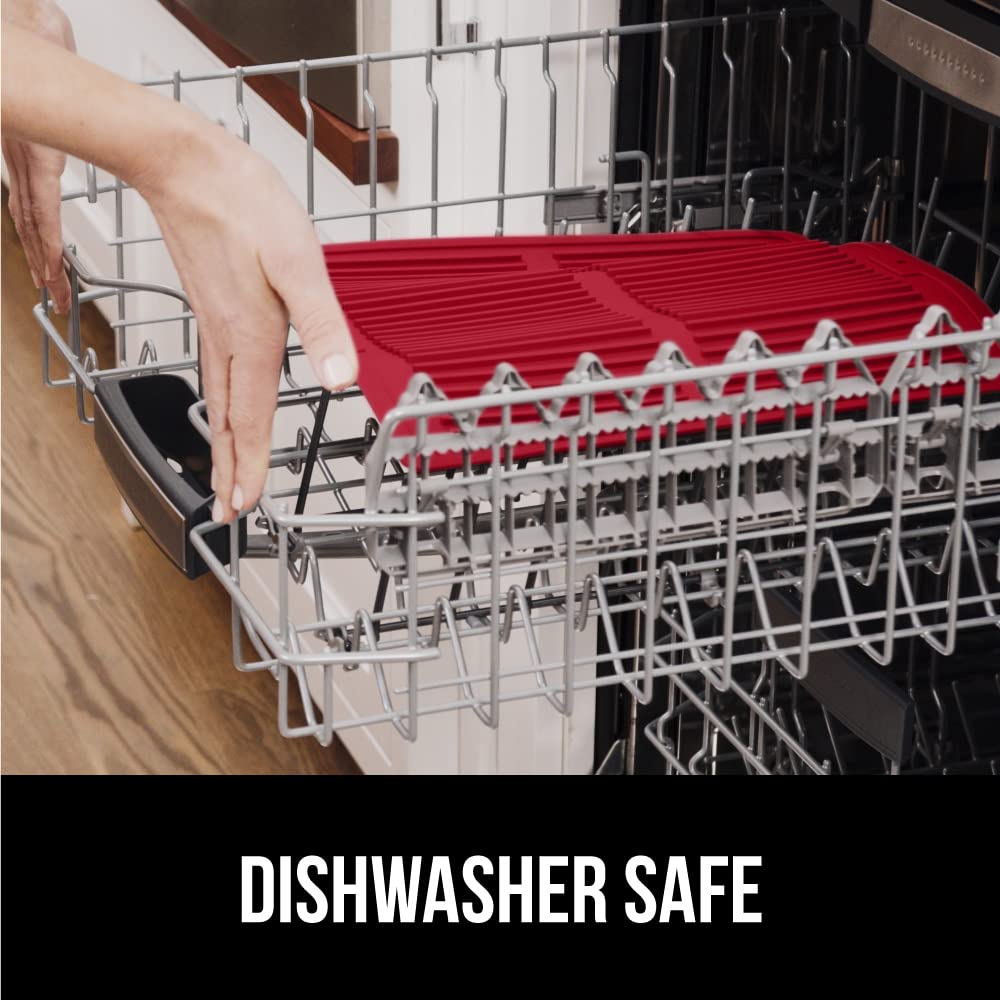 100% BPA Free Patented Silicone Dish Drying Mat for Kitchen Counter