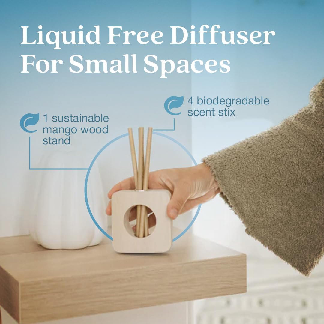 Scent Stix™ Starter Kit with Mango Wood Stand & Refill (4 Count)