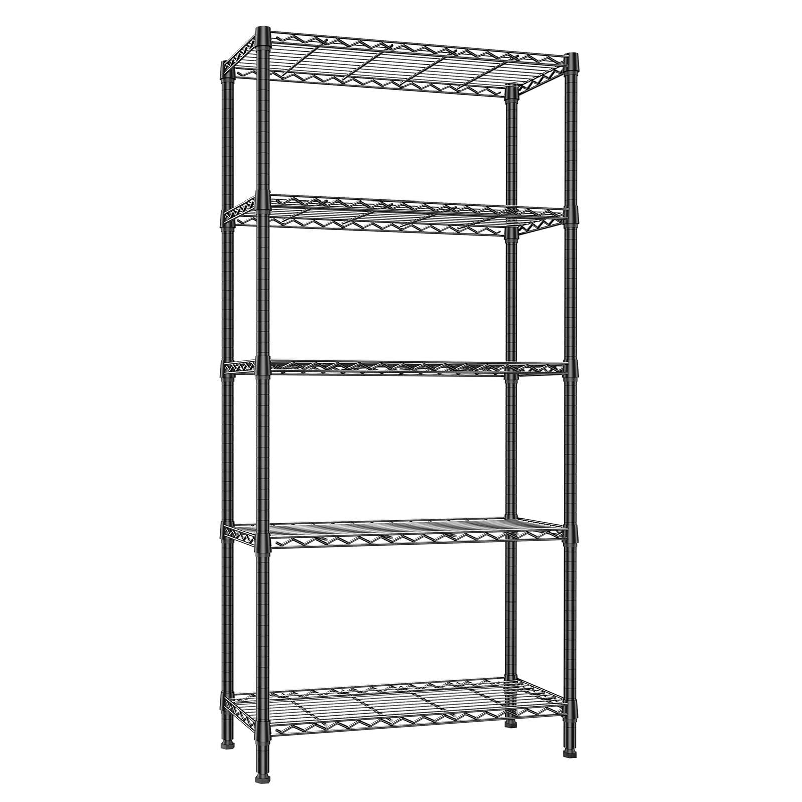 5 Tier Metal Wire Shelving Unit