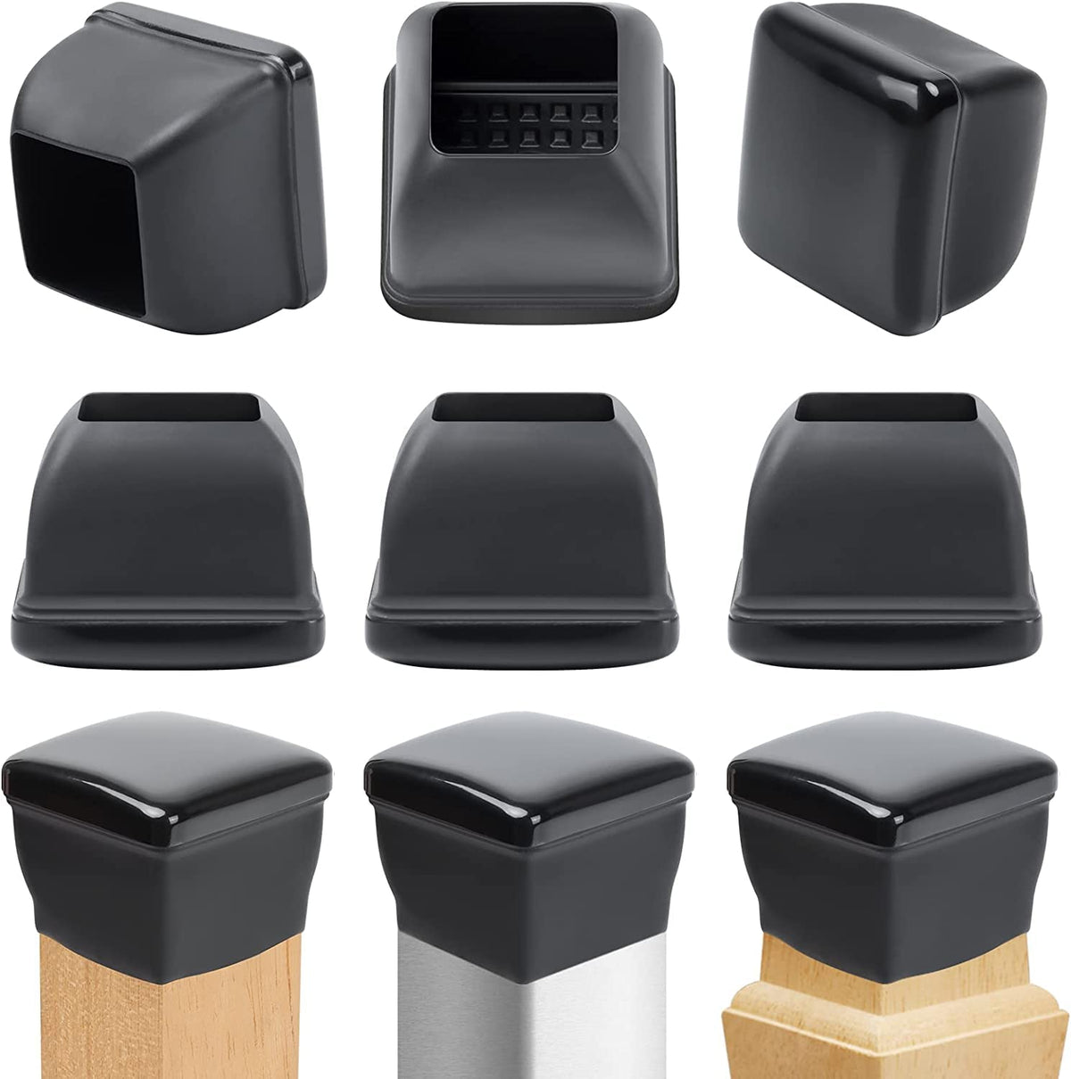 8 Pcs Chair Sliders for Carpet (8 Count)