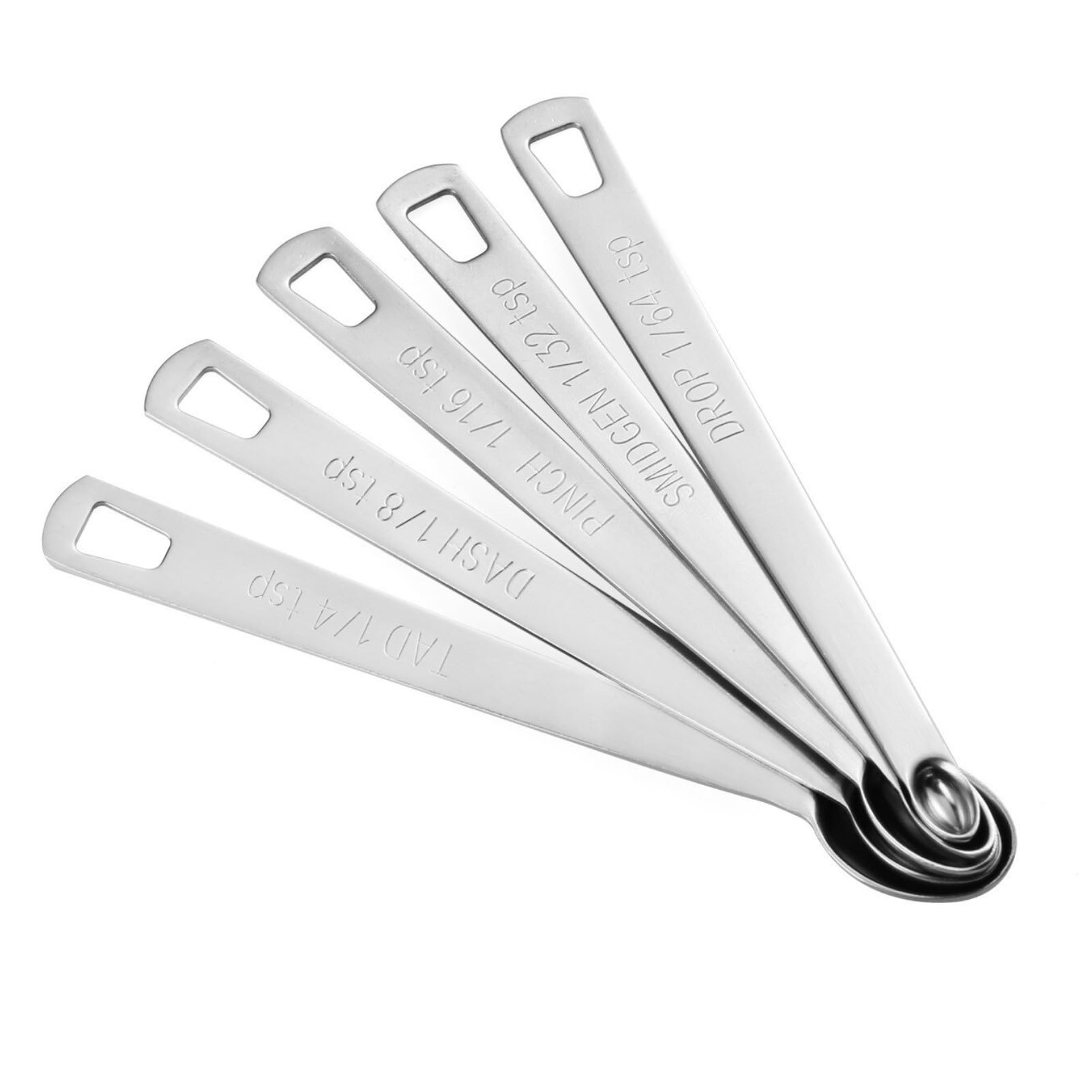 5Pcs Teaspoon Measuring Spoons (5 Count)